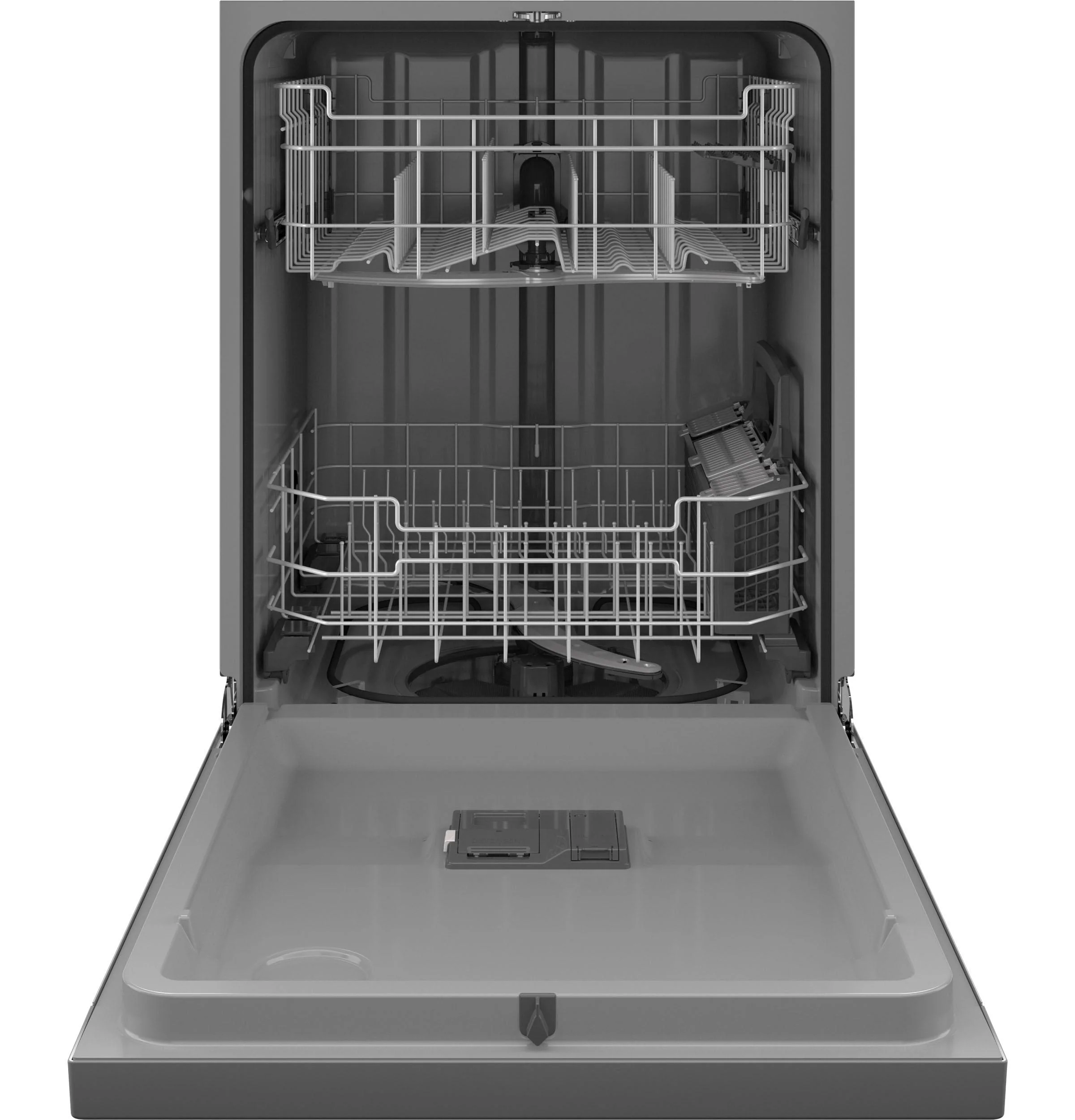 GDF550PSRSS GE ENERGY STAR Front Control with Plastic Interior Dishwasher with Sanitize Cycle & Dry Boost - Image 3
