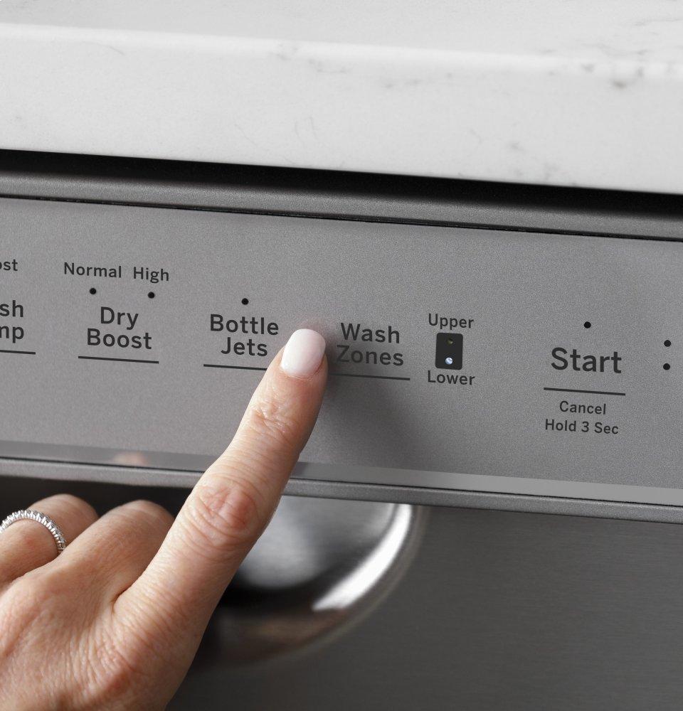 GE® Front Control with Stainless Steel Interior Dishwasher with Sanitize Cycle & Dry Boost - Image 15