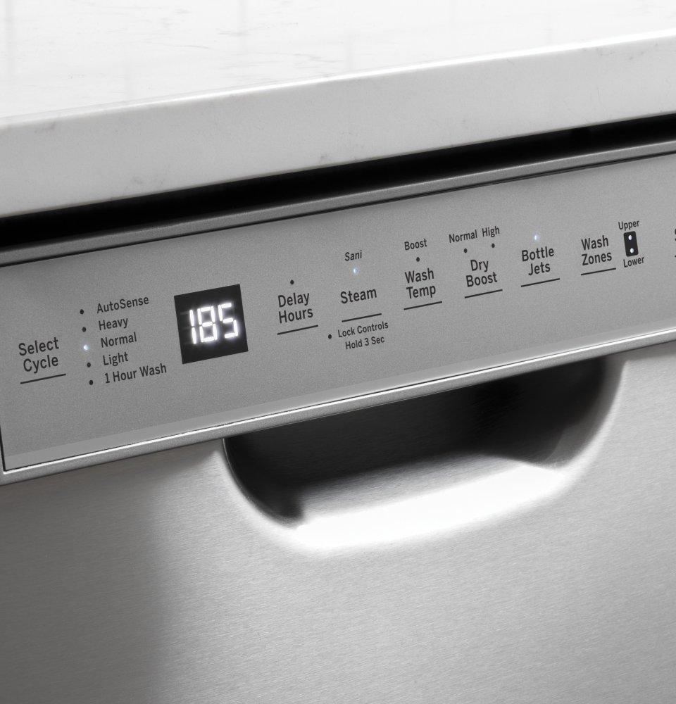 GE® Front Control with Stainless Steel Interior Dishwasher with Sanitize Cycle & Dry Boost - Image 17