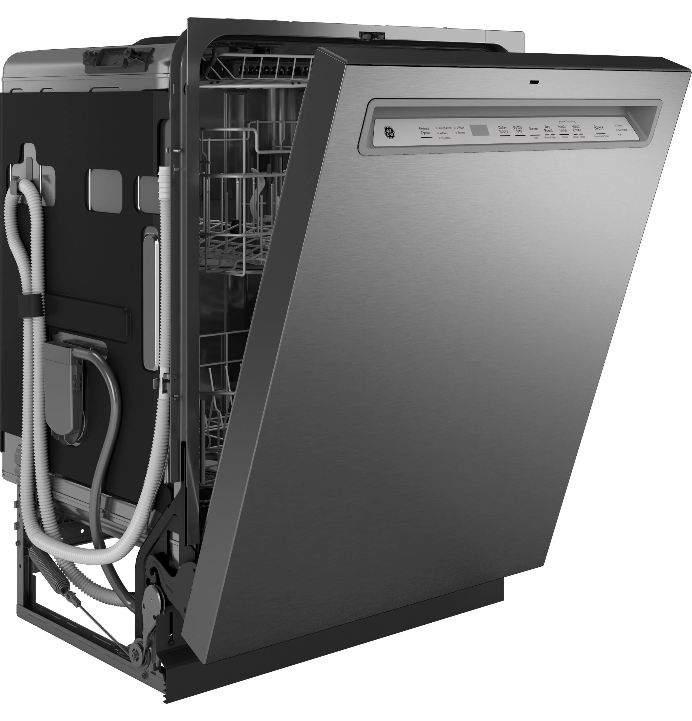 GDF650SYVFS GE® ENERGY STAR® Front Control with Stainless Steel Interior Dishwasher with Sanitize Cycle - Image 24