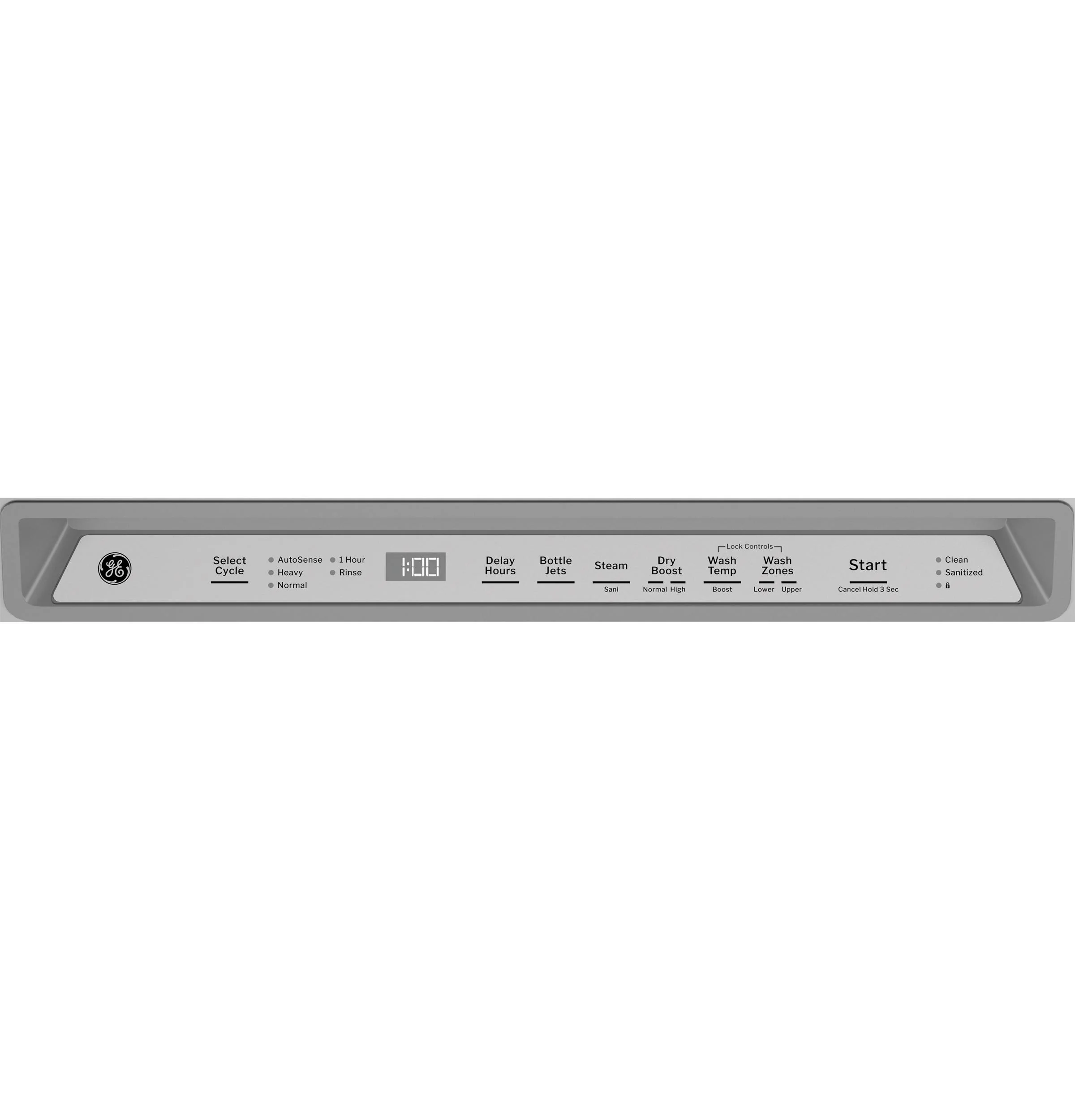GDF650SYVFS GE® ENERGY STAR® Front Control with Stainless Steel Interior Dishwasher with Sanitize Cycle - Image 5