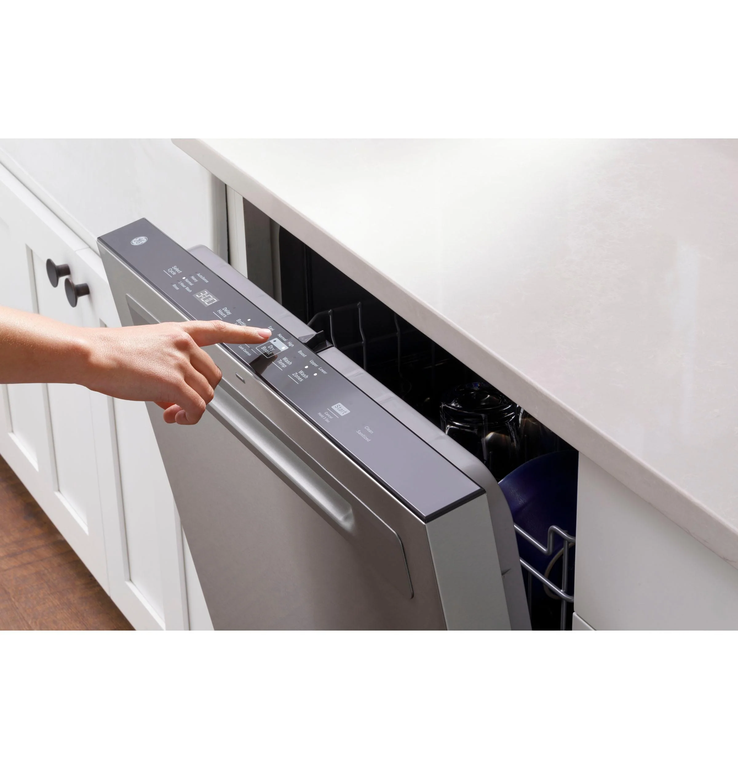 GDP630PGRBB GE® ENERGY STAR® Top Control with Plastic Interior Dishwasher with Sanitize Cycle & Dry Boost - Image 36