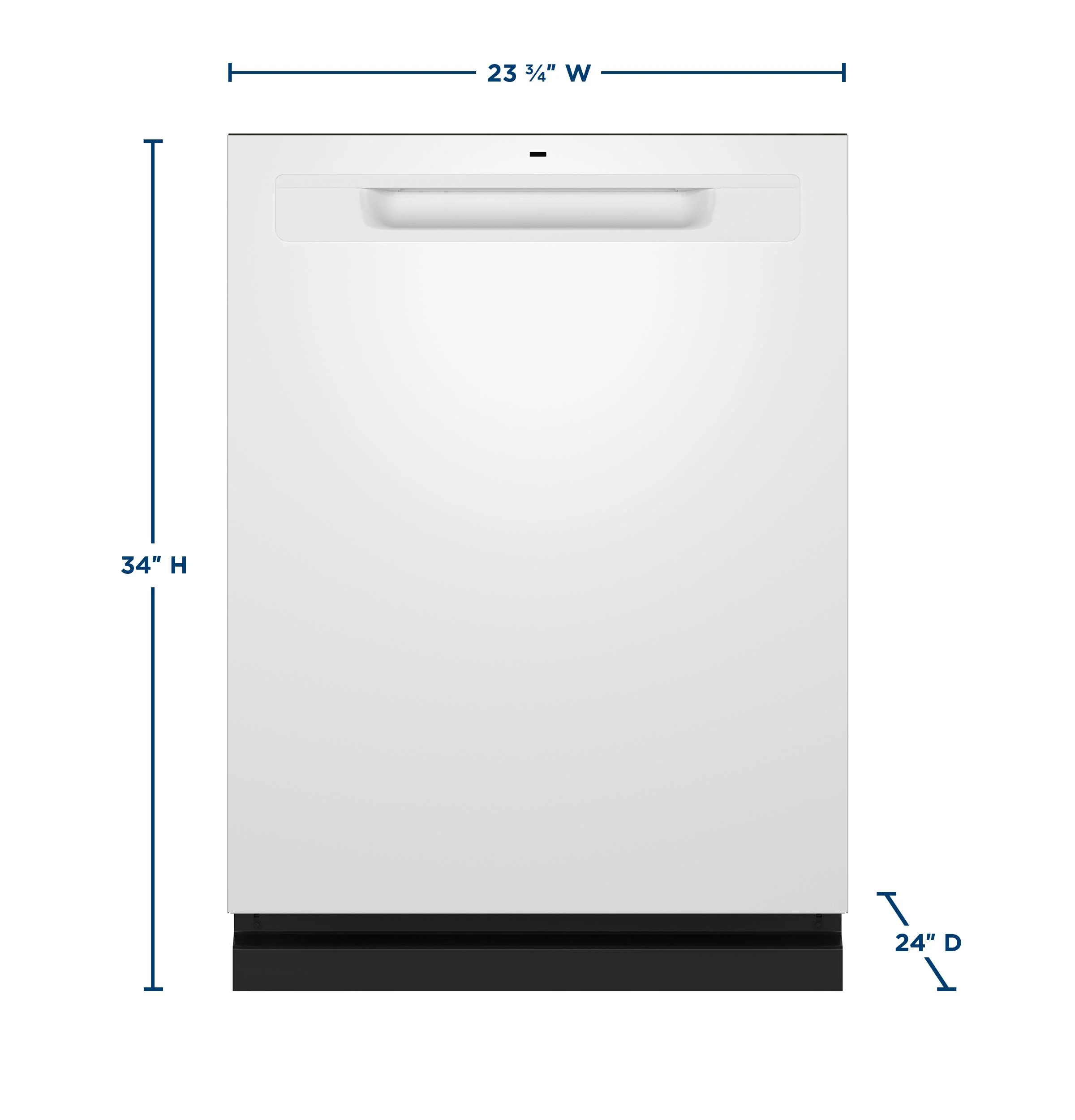 GDP670SGVWW GE® ENERGY STAR® Top Control with Stainless Steel Interior Dishwasher with Sanitize Cycle - Image 22