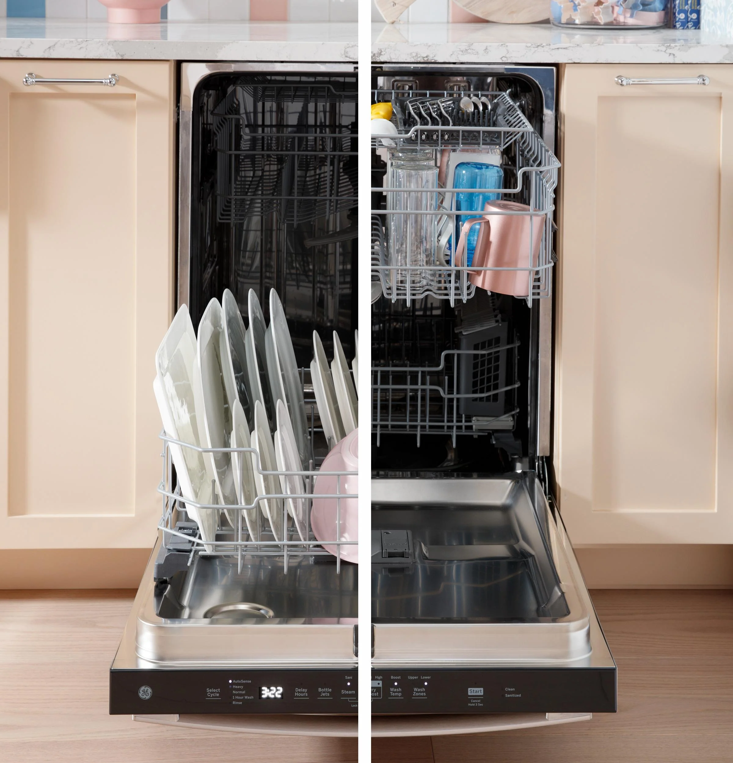 GDP670SMVES GE® ENERGY STAR® Fingerprint Resistant Top Control with Stainless Steel Interior Dishwasher with Sanitize Cycle - Image 17