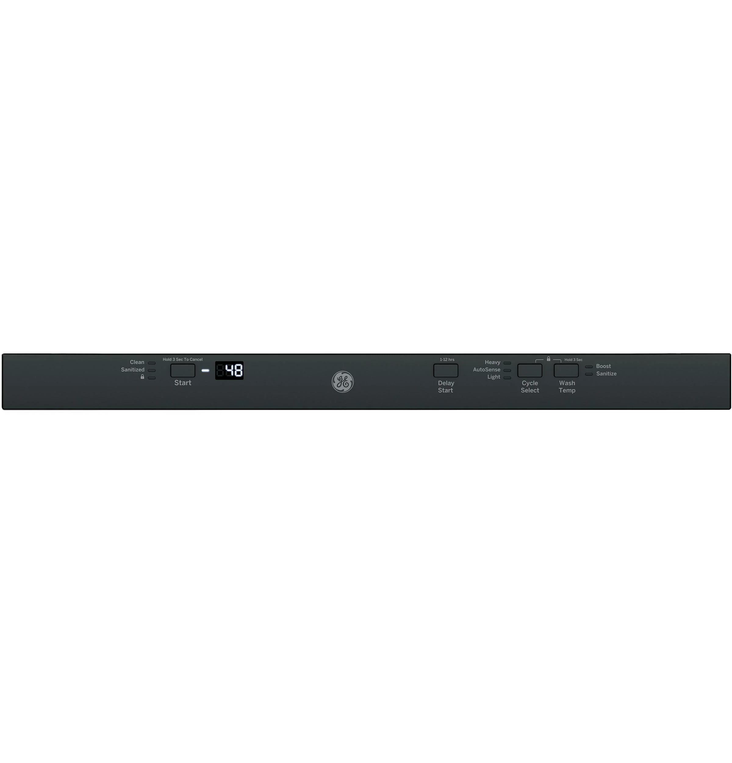 GDT225SGLBB GE® ENERGY STAR® ADA Compliant Stainless Steel Interior Dishwasher with Sanitize Cycle - Image 3