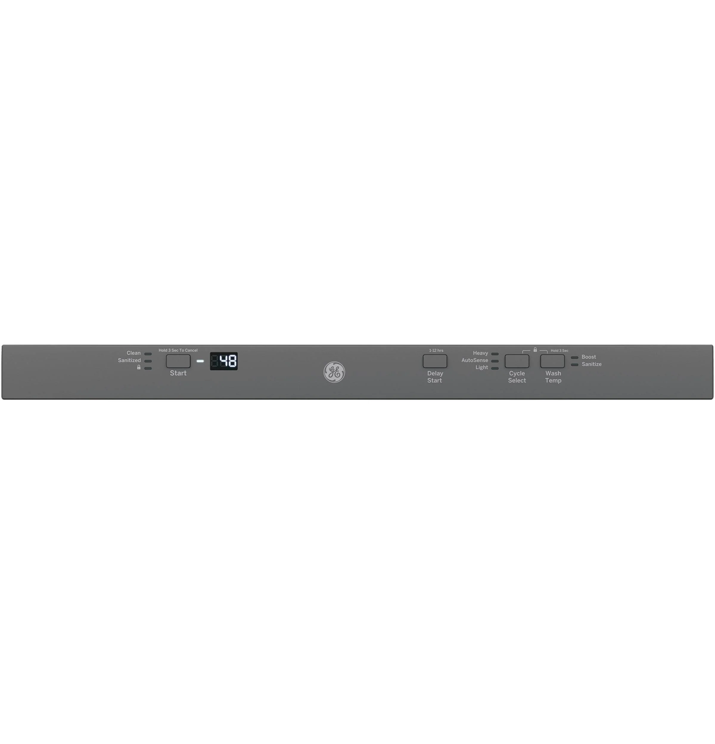 GDT225SSLSS GE® ENERGY STAR® ADA Compliant Stainless Steel Interior Dishwasher with Sanitize Cycle - Image 3