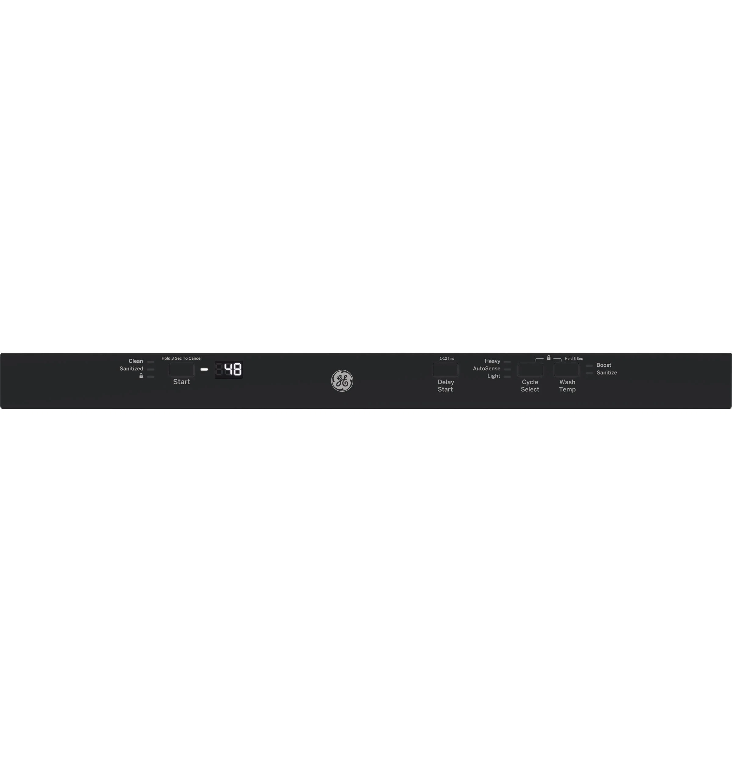 GDT226SGLBB GE® ENERGY STAR® ADA Compliant Stainless Steel Interior Dishwasher with Sanitize Cycle - Image 4