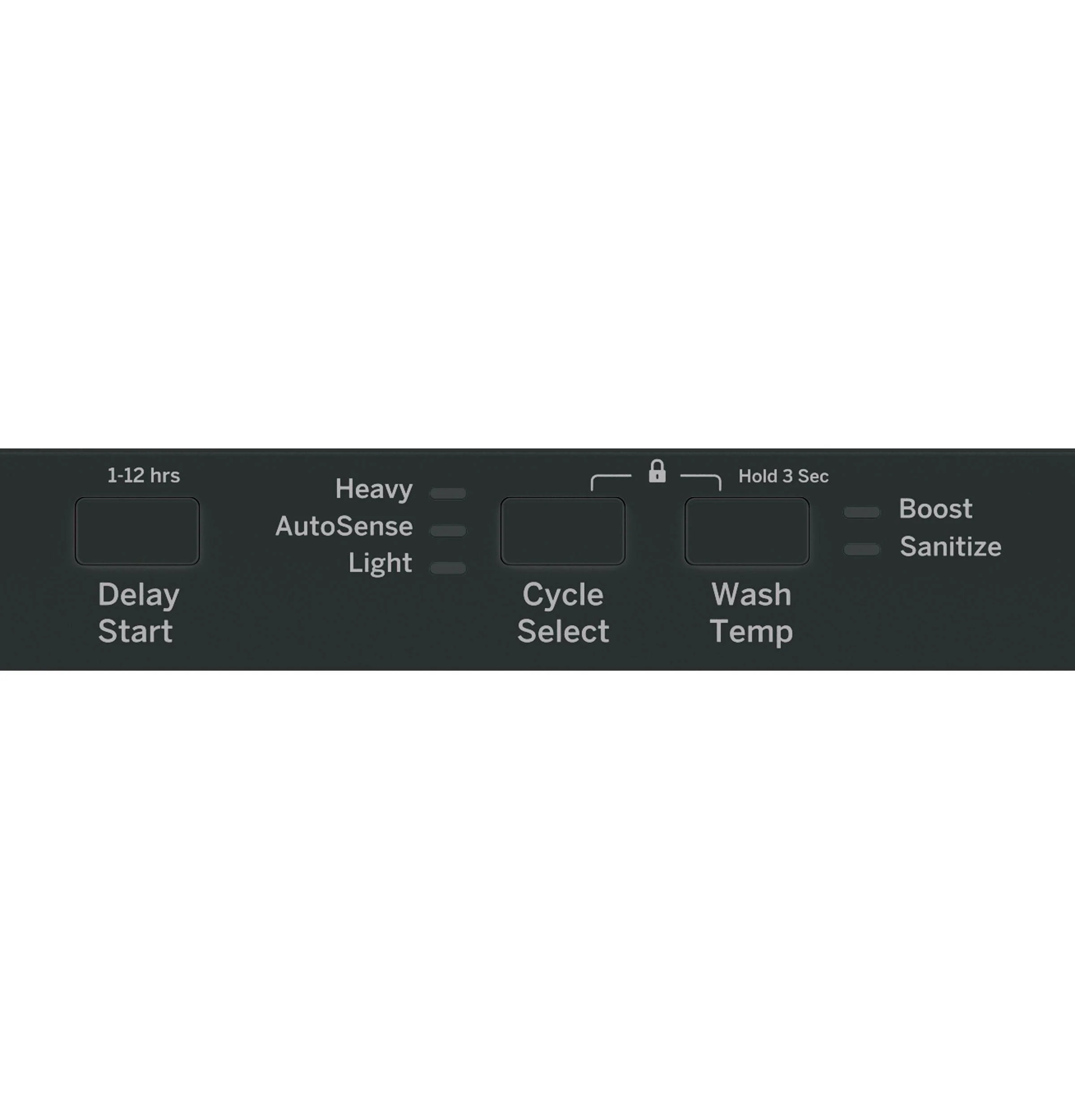 GDT226SGLBB GE® ENERGY STAR® ADA Compliant Stainless Steel Interior Dishwasher with Sanitize Cycle - Image 5