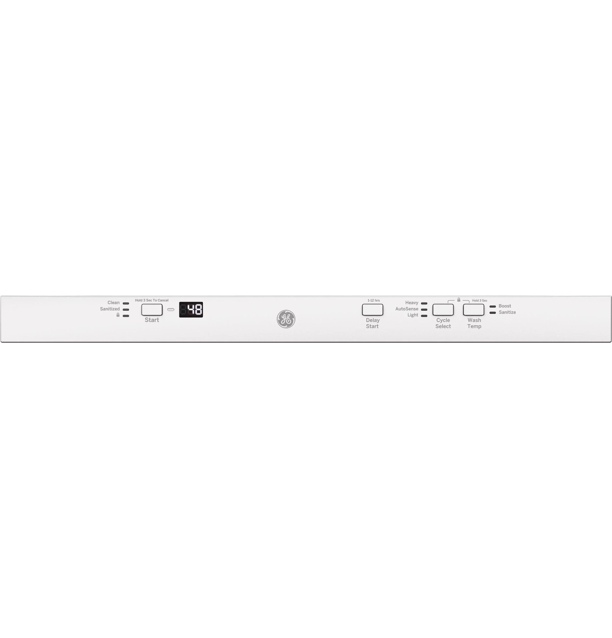 GDT226SGLWW GE® ENERGY STAR® ADA Compliant Stainless Steel Interior Dishwasher with Sanitize Cycle - Image 5