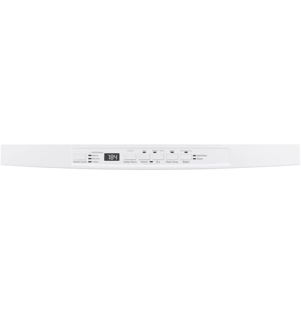 GDT530PGPWW GE® ENERGY STAR® Top Control with Plastic Interior Dishwasher with Sanitize Cycle & Dry Boost - Image 2