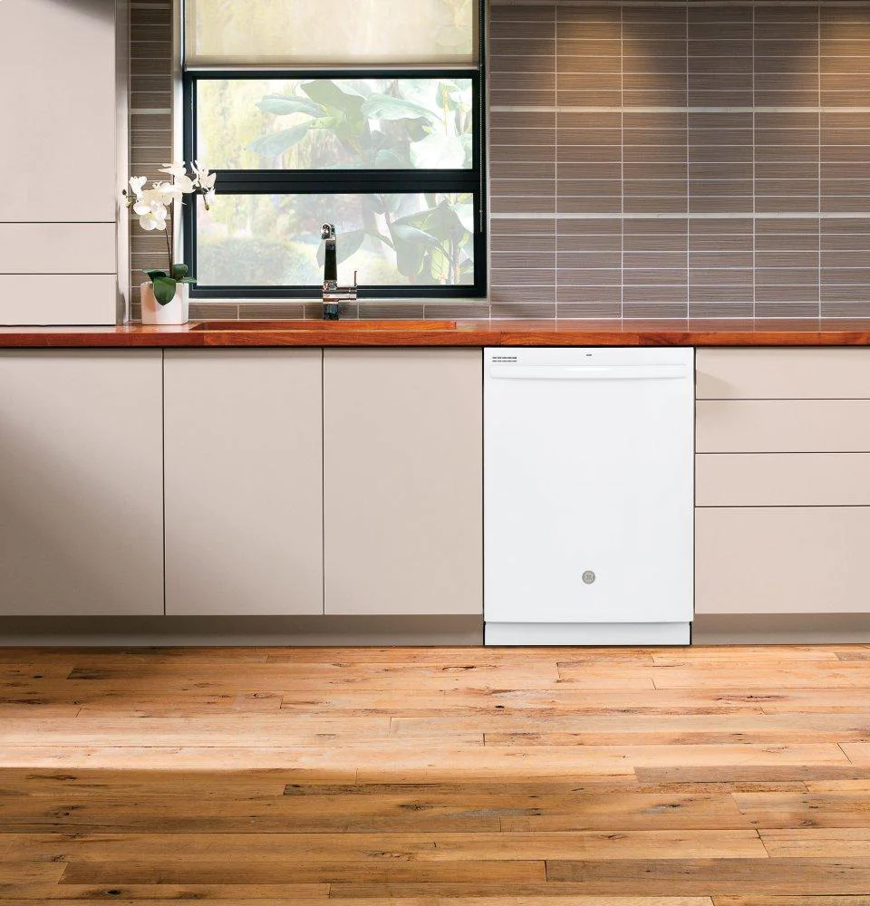 GDT530PGPWW GE® ENERGY STAR® Top Control with Plastic Interior Dishwasher with Sanitize Cycle & Dry Boost - Image 7