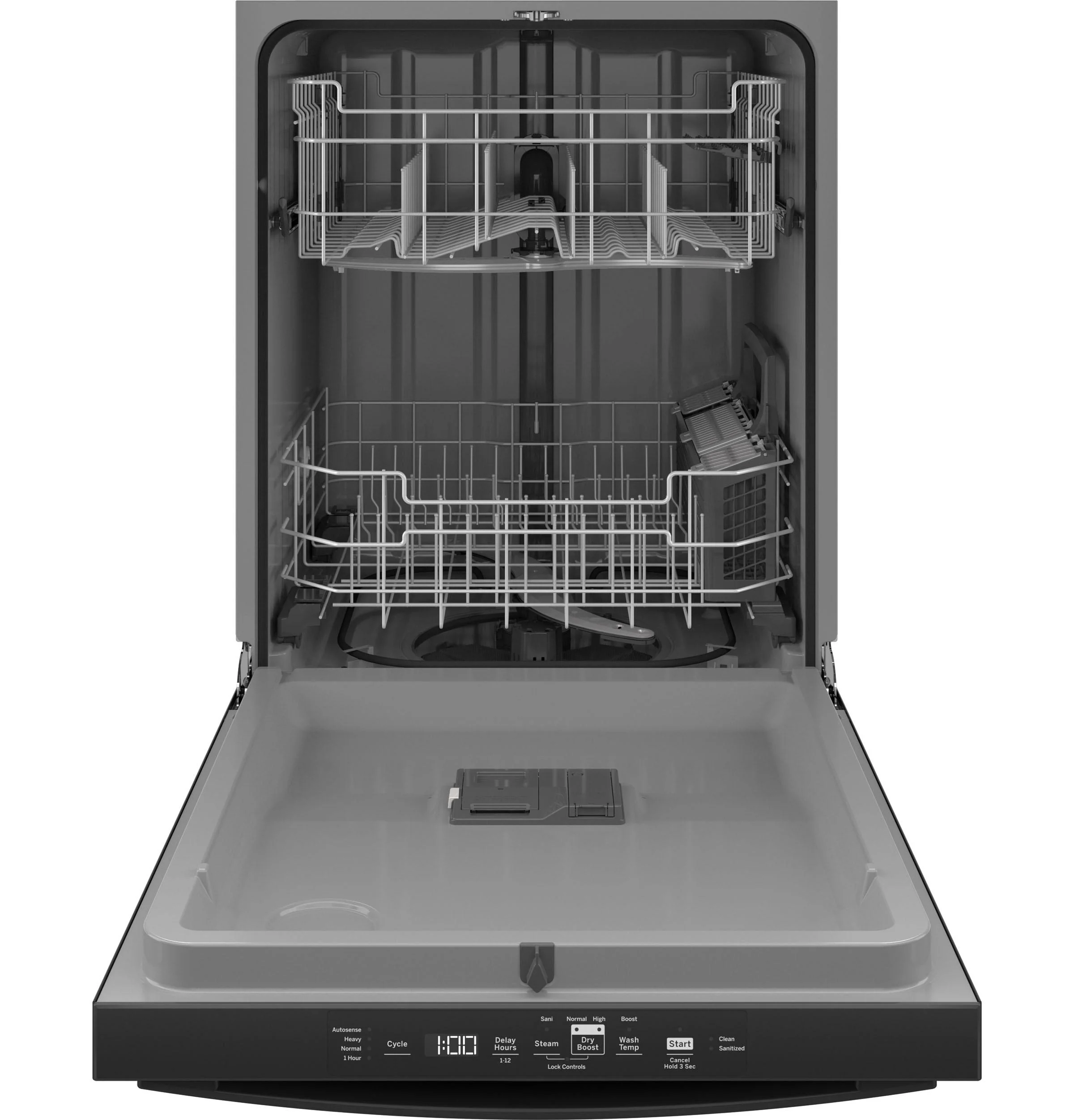 GDT550PGRBB GE® ENERGY STAR® Top Control with Plastic Interior Dishwasher with Sanitize Cycle & Dry Boost - Image 3