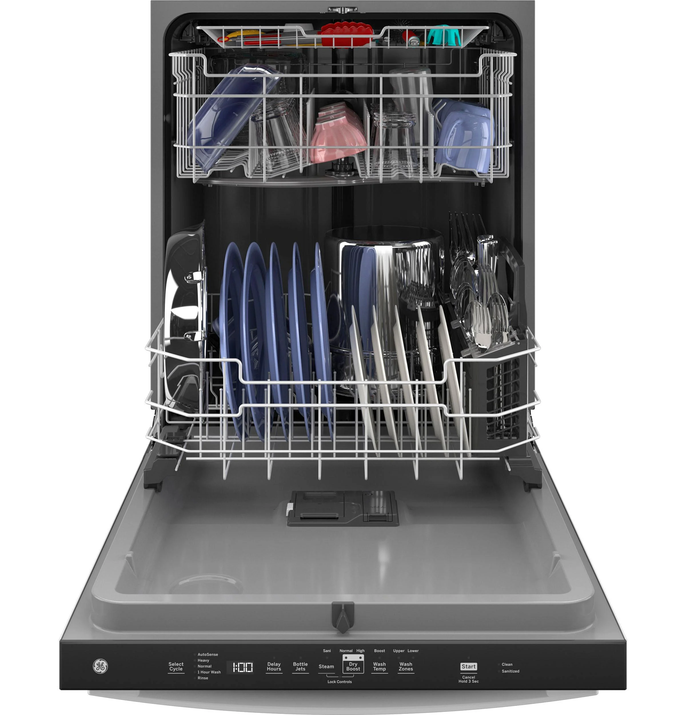 GDT630PGRWW GE® ENERGY STAR® Top Control with Plastic Interior Dishwasher with Sanitize Cycle & Dry Boost - Image 27