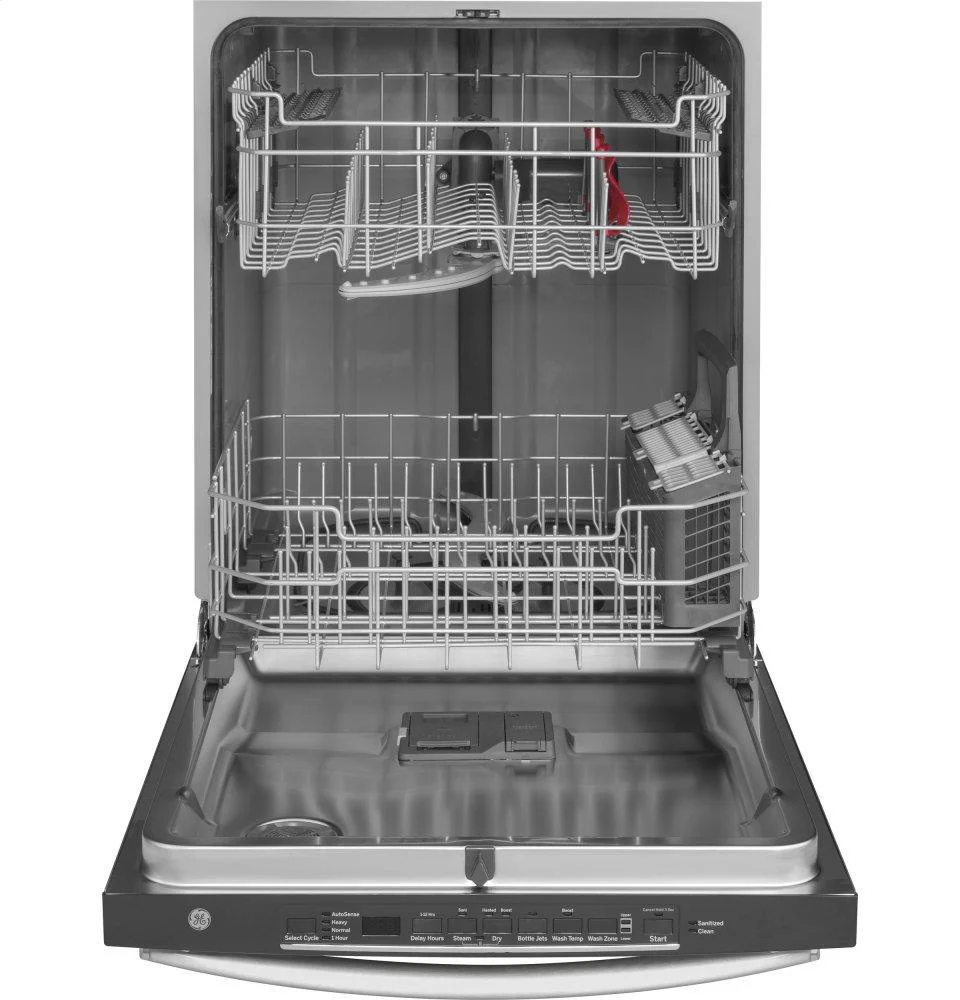 GDT635HSMSS GE® ENERGY STAR® Top Control with Stainless Steel Interior Door Dishwasher with Sanitize Cycle & Dry Boost - Image 3