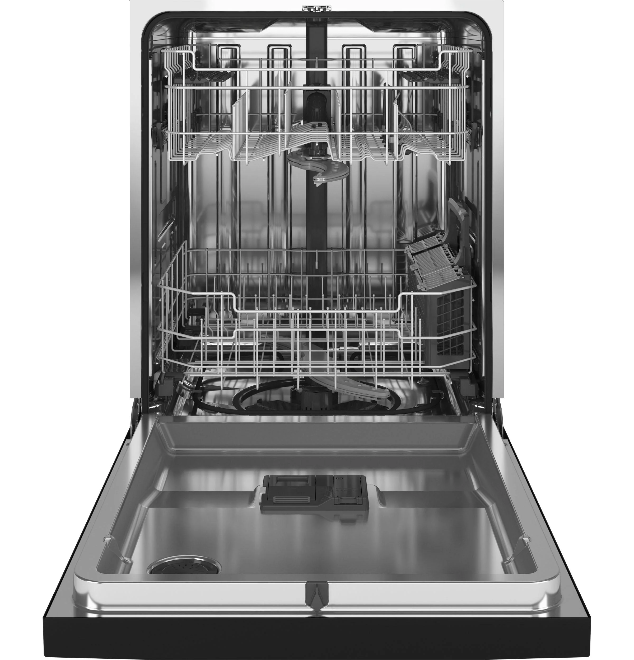 GE® Top Control with Stainless Steel Interior Dishwasher with Sanitize Cycle & Dry Boost with Fan Assist - Image 5