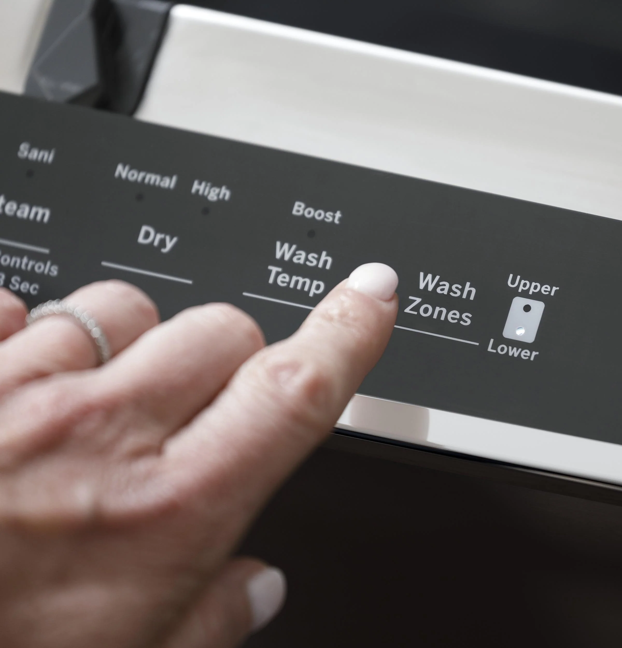 GE® Top Control with Stainless Steel Interior Dishwasher with Sanitize Cycle & Dry Boost with Fan Assist - Image 16