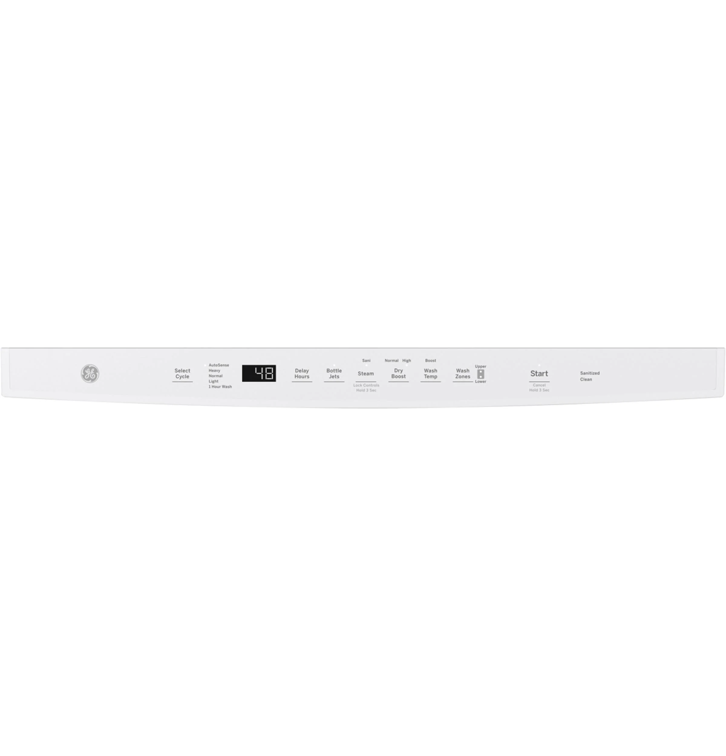 GE® Top Control with Stainless Steel Interior Dishwasher with Sanitize Cycle & Dry Boost with Fan Assist - Image 4