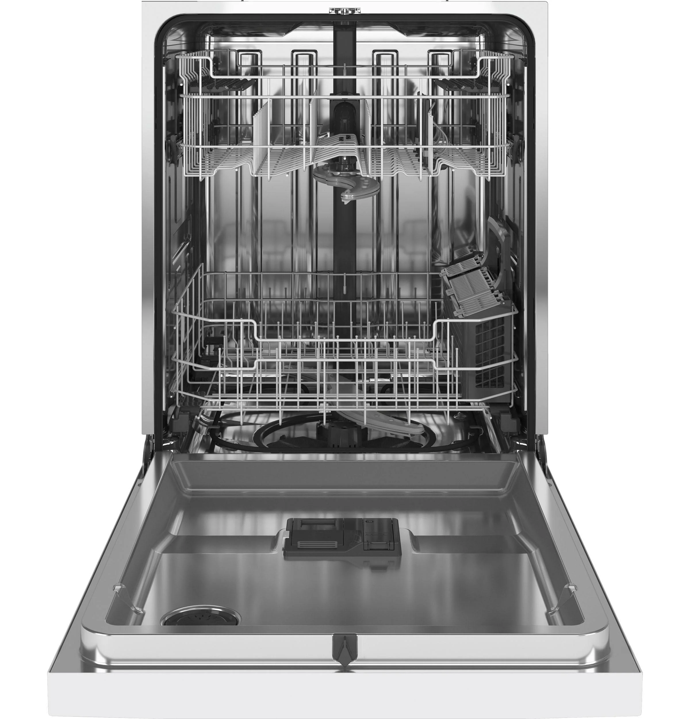 GE® Top Control with Stainless Steel Interior Dishwasher with Sanitize Cycle & Dry Boost with Fan Assist - Image 5