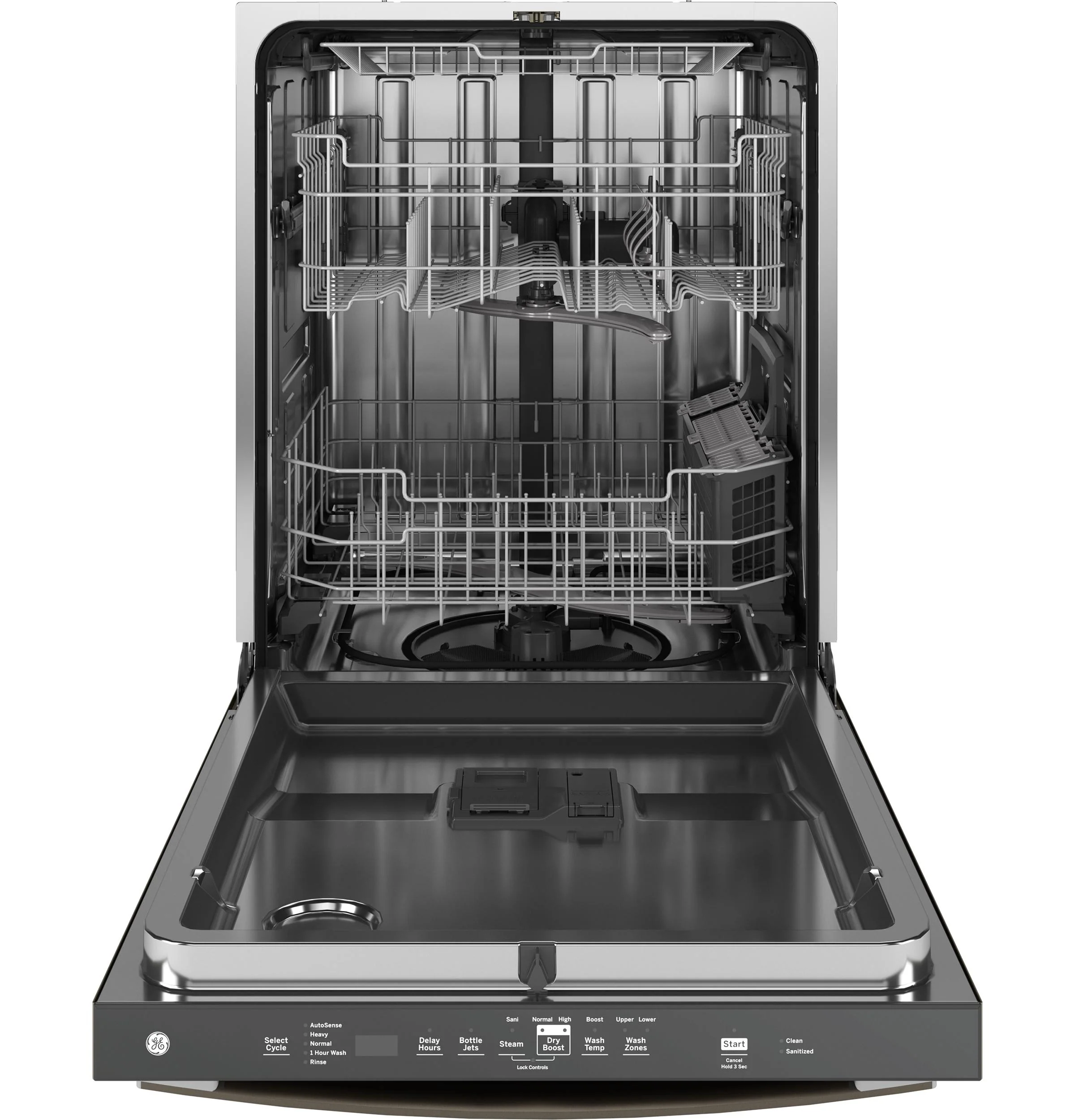 GDT650SMVES GE® ENERGY STAR® Fingerprint Resistant Top Control with Stainless Steel Interior Dishwasher with Sanitize Cycle - Image 2