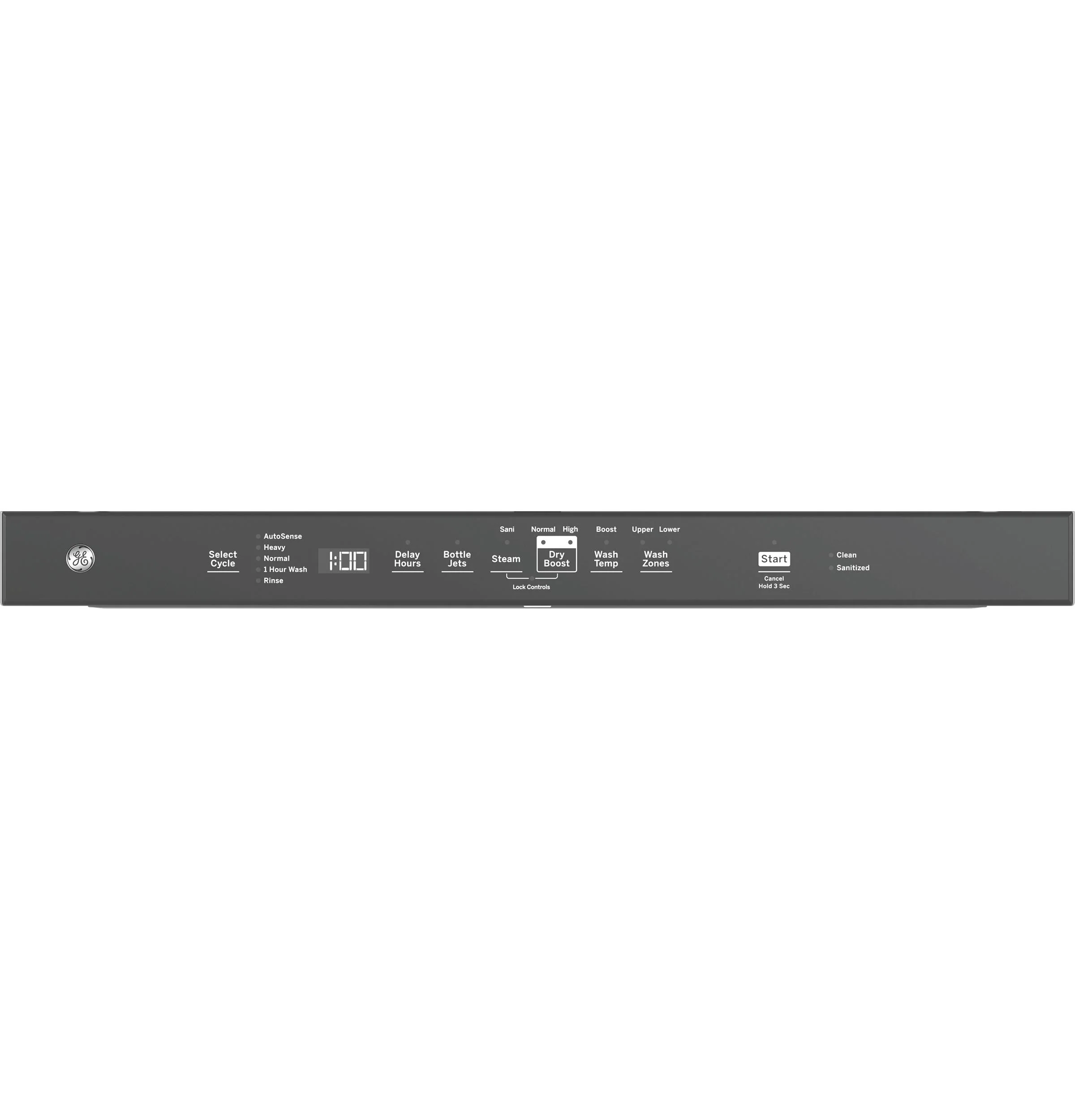 GDT650SMVES GE® ENERGY STAR® Fingerprint Resistant Top Control with Stainless Steel Interior Dishwasher with Sanitize Cycle - Image 4