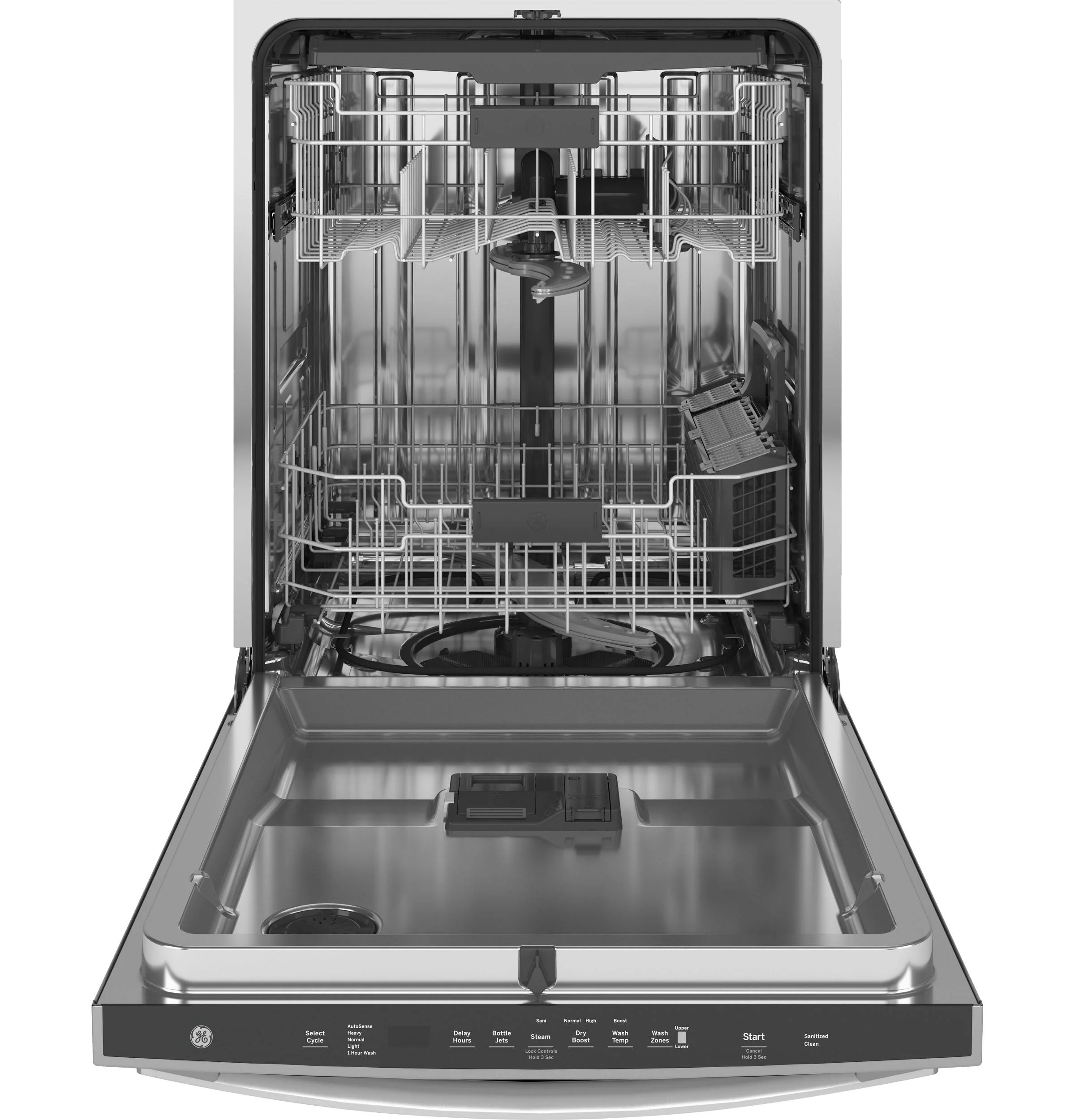 GE® Top Control with Stainless Steel Interior Dishwasher with Sanitize Cycle & Dry Boost with Fan Assist - Image 27