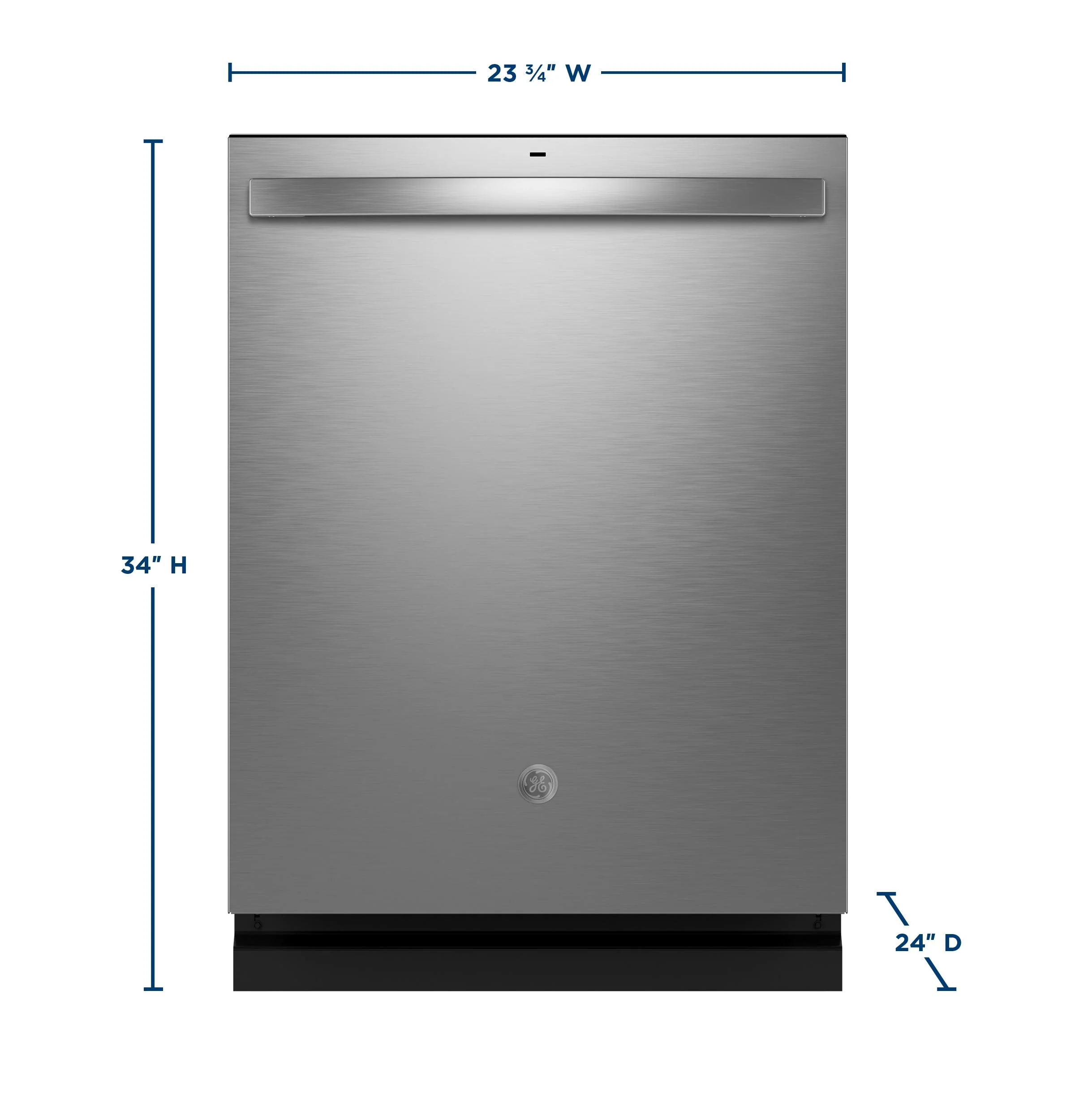 GDT670SYVFS GE® ENERGY STAR® Top Control with Stainless Steel Interior Dishwasher with Sanitize Cycle - Image 29