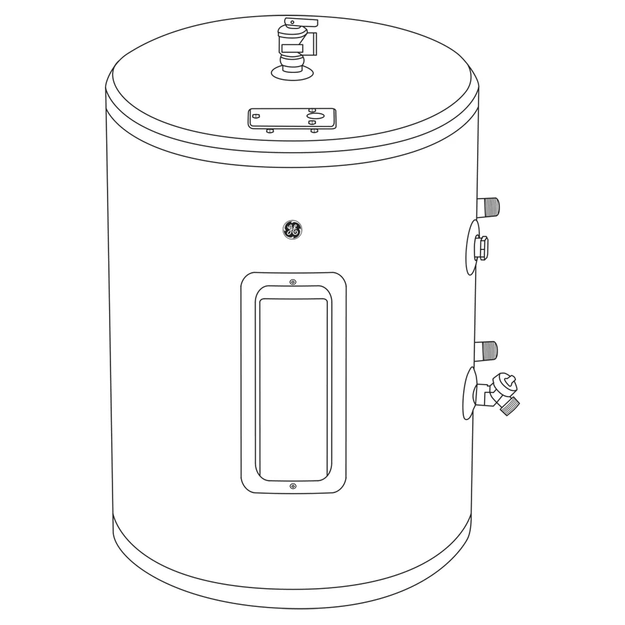 GE20P08BAR GE® 18 Gallon Electric Point of Use Water Heater - Image 15