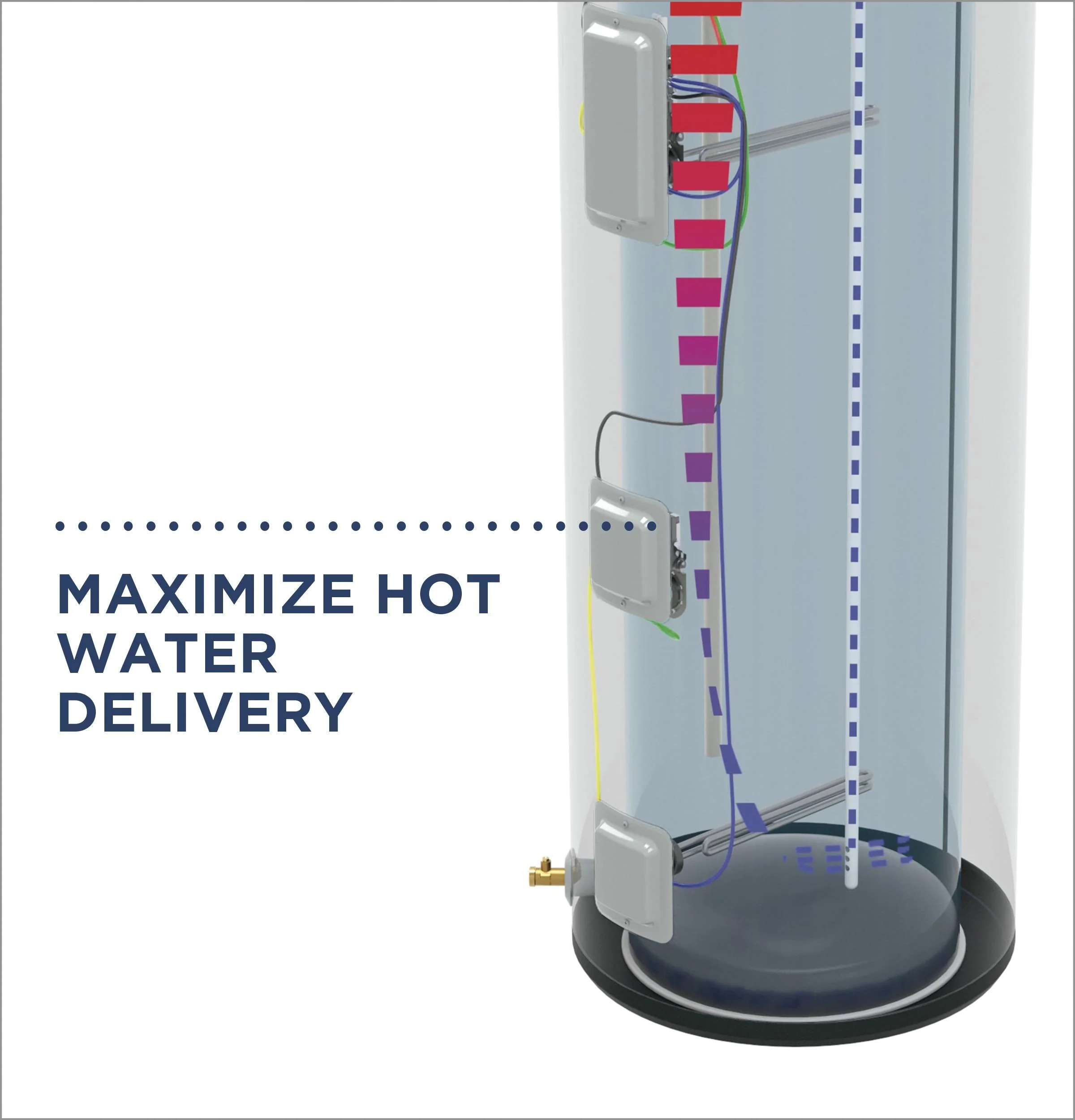 GE40S08BAM GE® 40 Gallon Short Electric Water Heater - Image 6