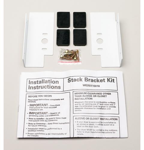 GEFLSTACK GE Washer/Dryer Stack Bracket Kit