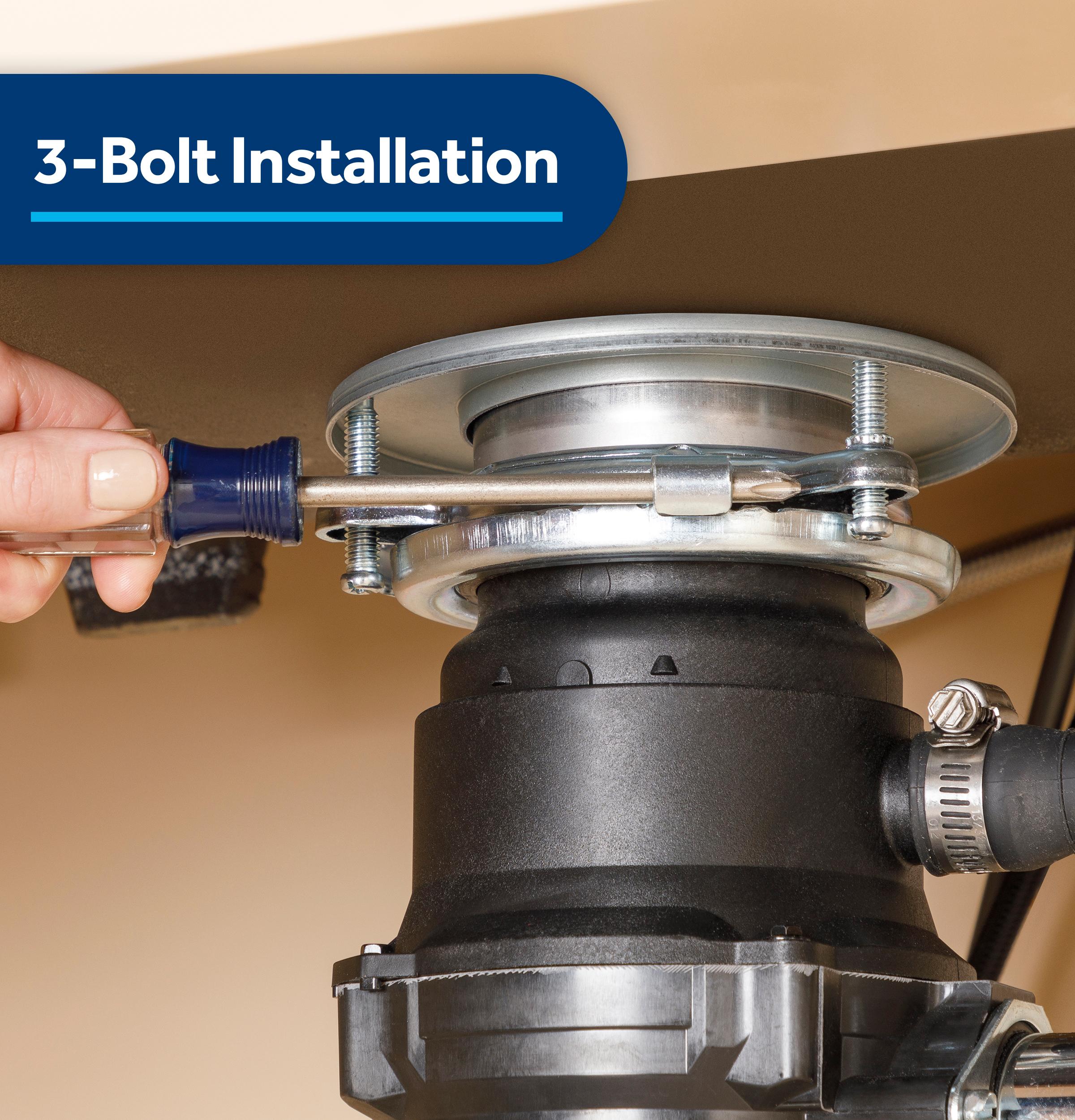 GFC1065W GE DISPOSALL® 1 HP Continuous Feed Garbage Disposer - Corded - Image 5