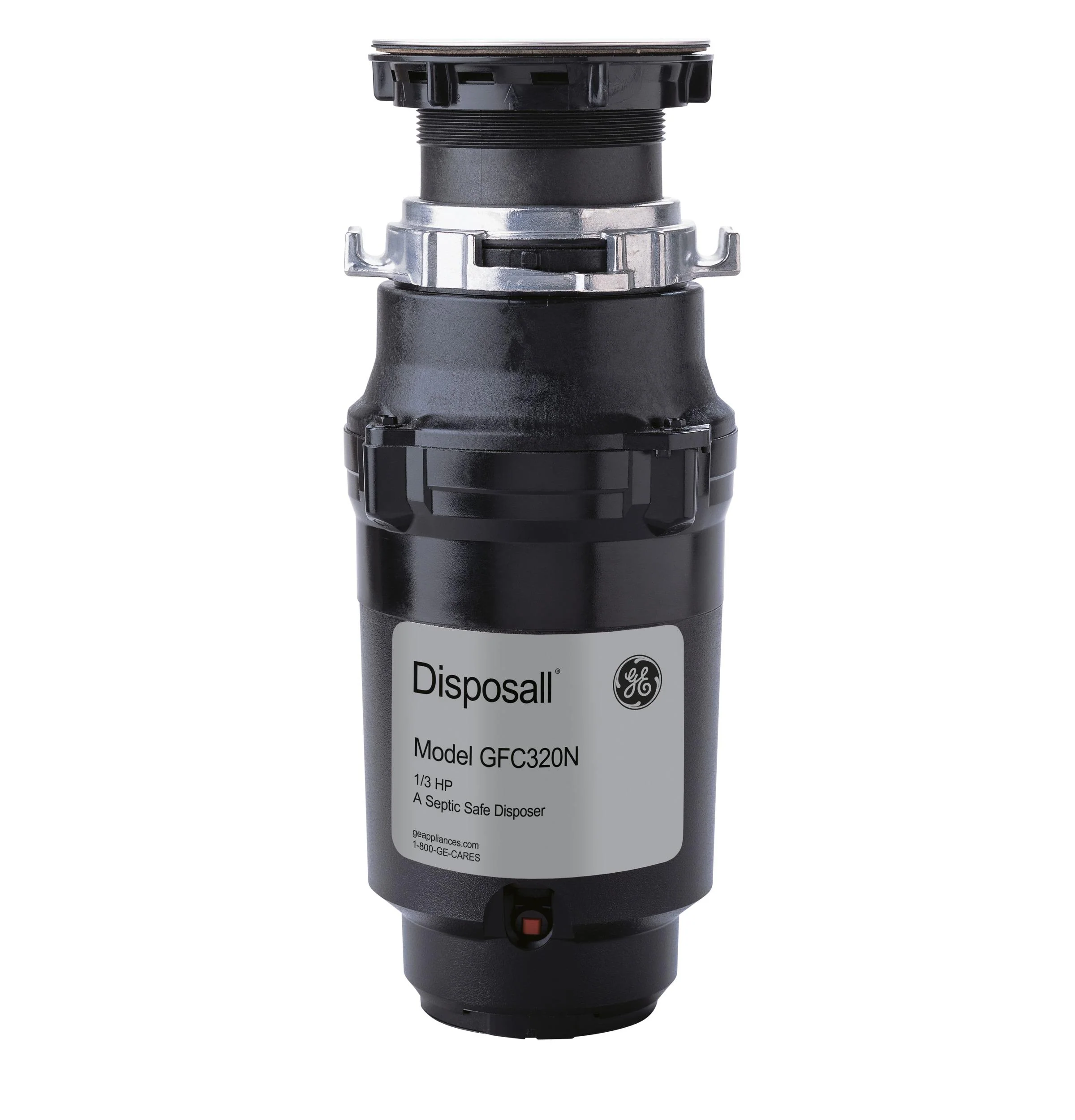 GFC320N GE DISPOSALL® 1/3 HP Continuous Feed Garbage Disposer Non-Corded