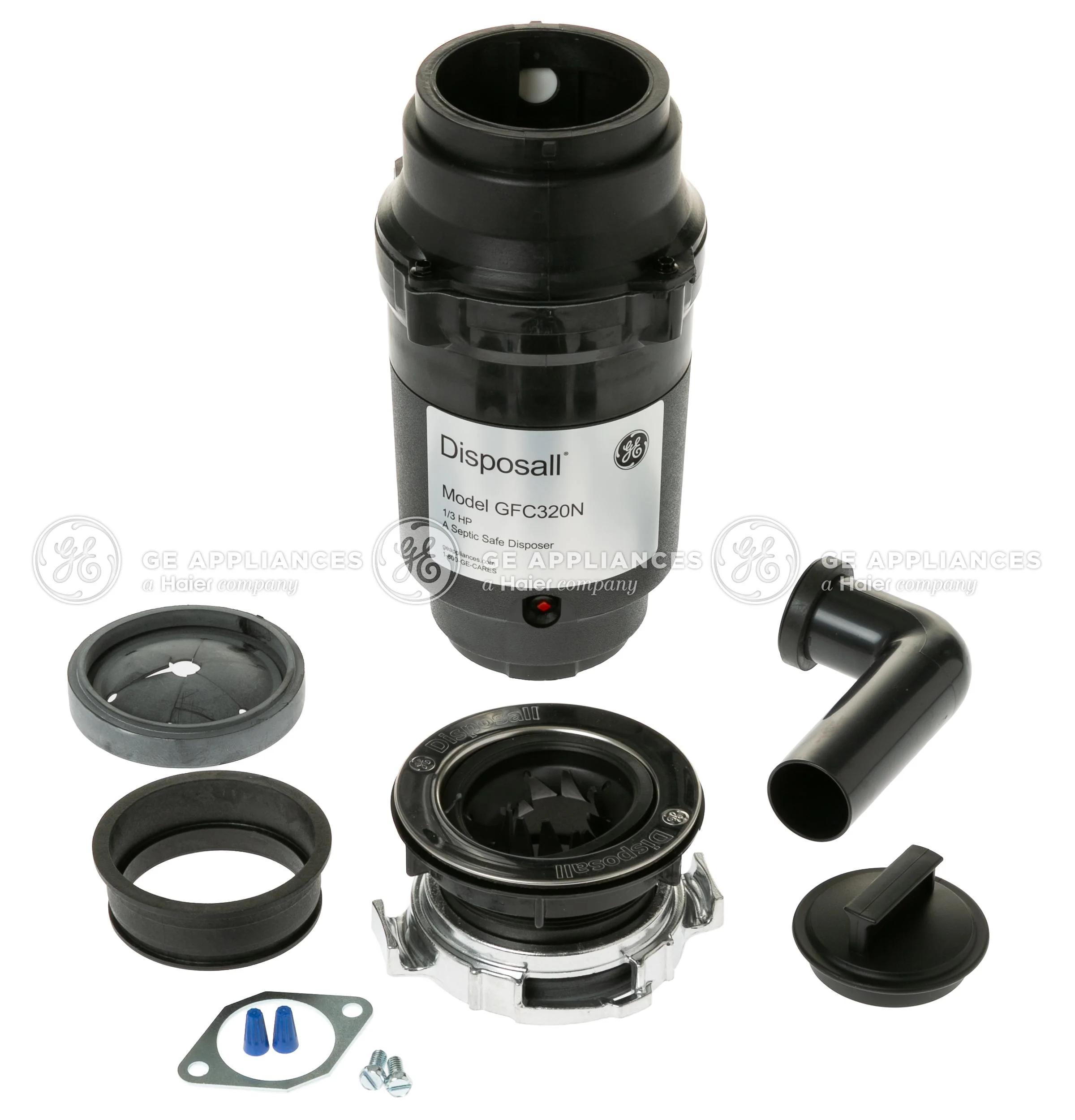 GFC320N GE DISPOSALL® 1/3 HP Continuous Feed Garbage Disposer Non-Corded - Image 2