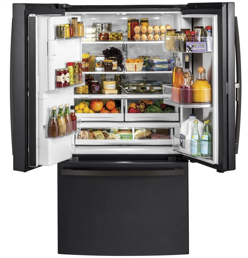 GFD28GELDS GE® 27.7 Cu. Ft. French-Door Refrigerator with Door In Door - Image 3