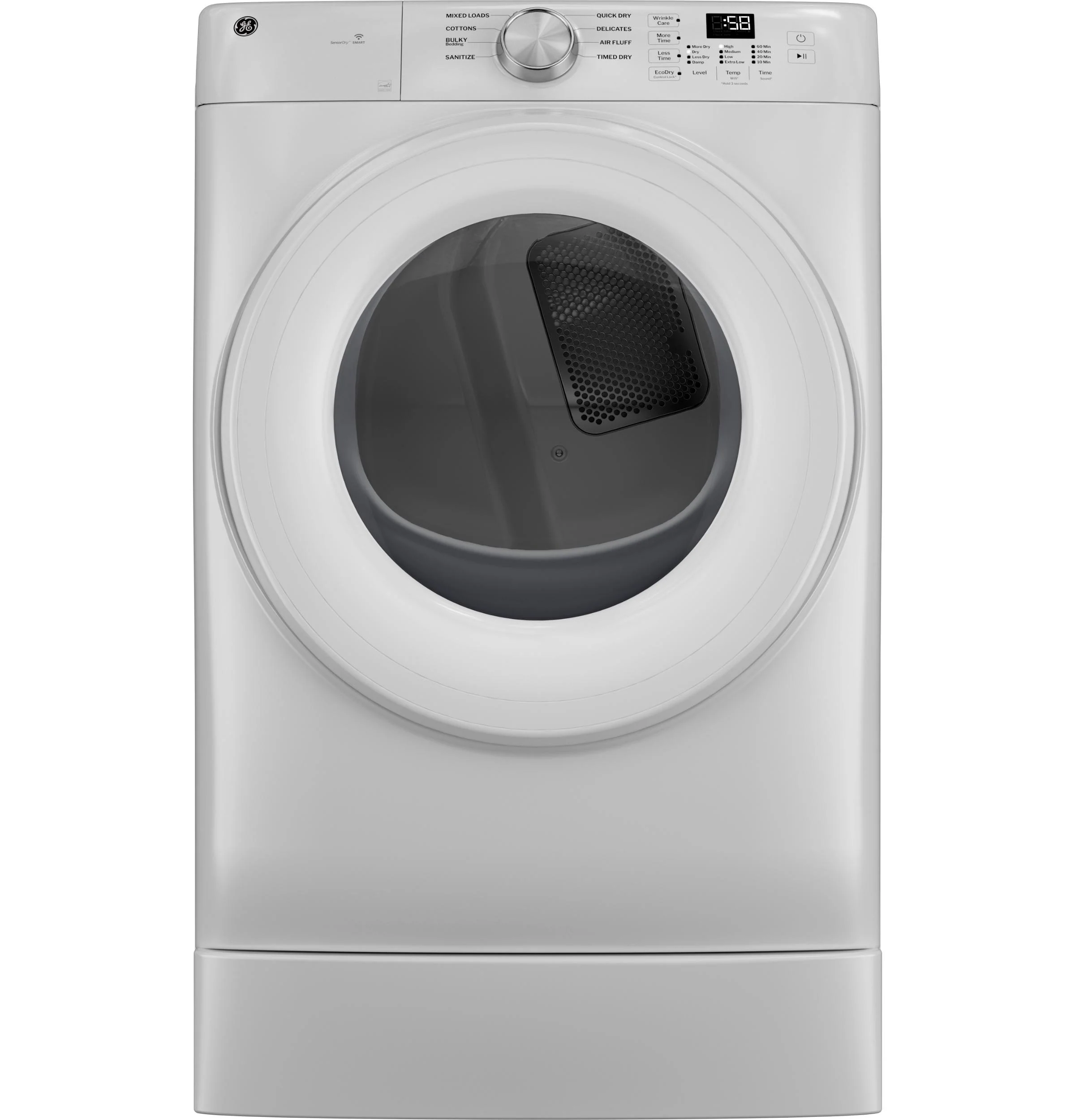 GFD35ESSYWW GE® ENERGY STAR® 7.8 cu. ft. Capacity Smart Front Load Electric Dryer - Image 5