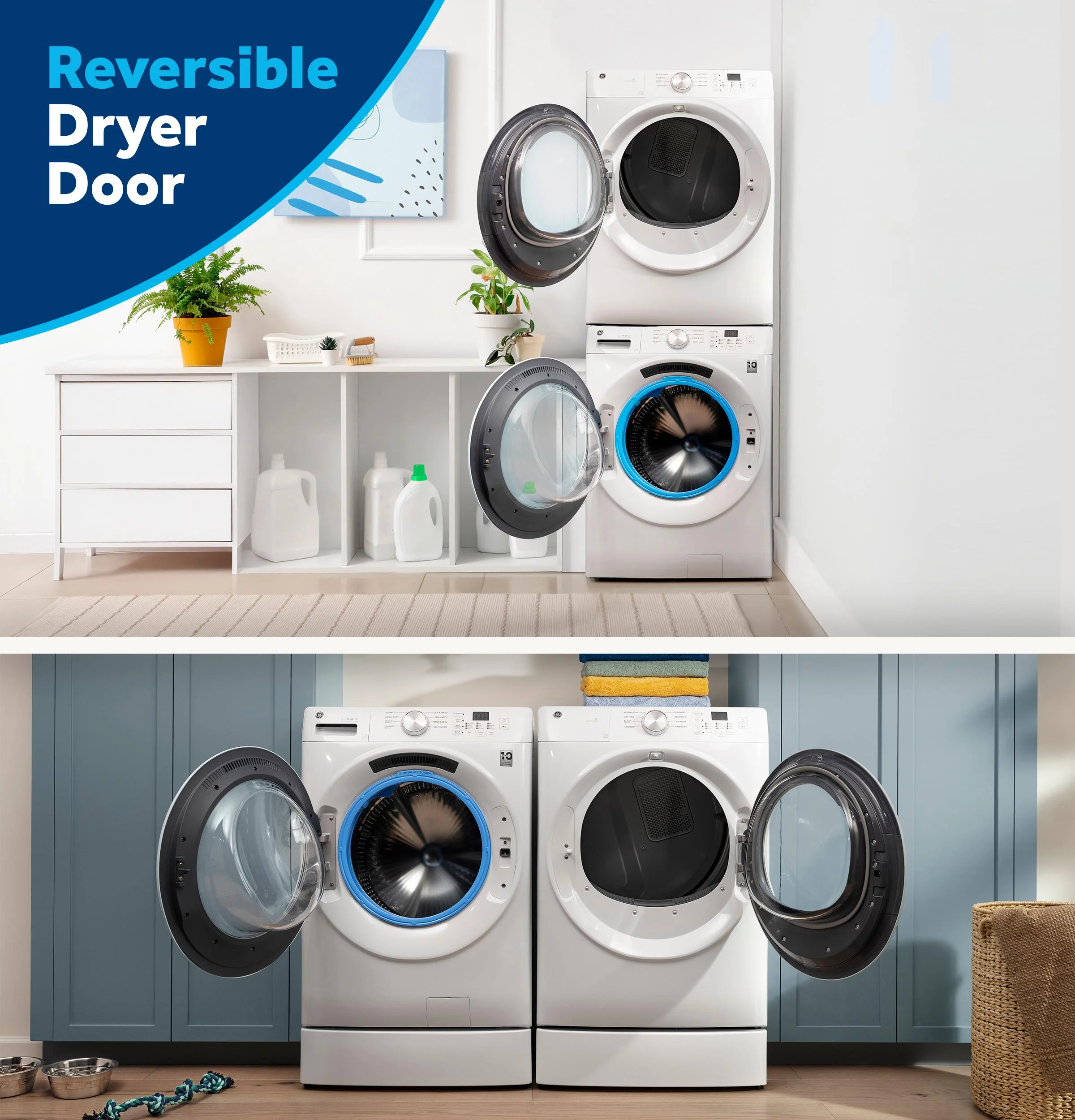 GFD35GSPYDS GE® ENERGY STAR® 7.8 cu. ft. Capacity Smart Front Load Gas Dryer - Image 11