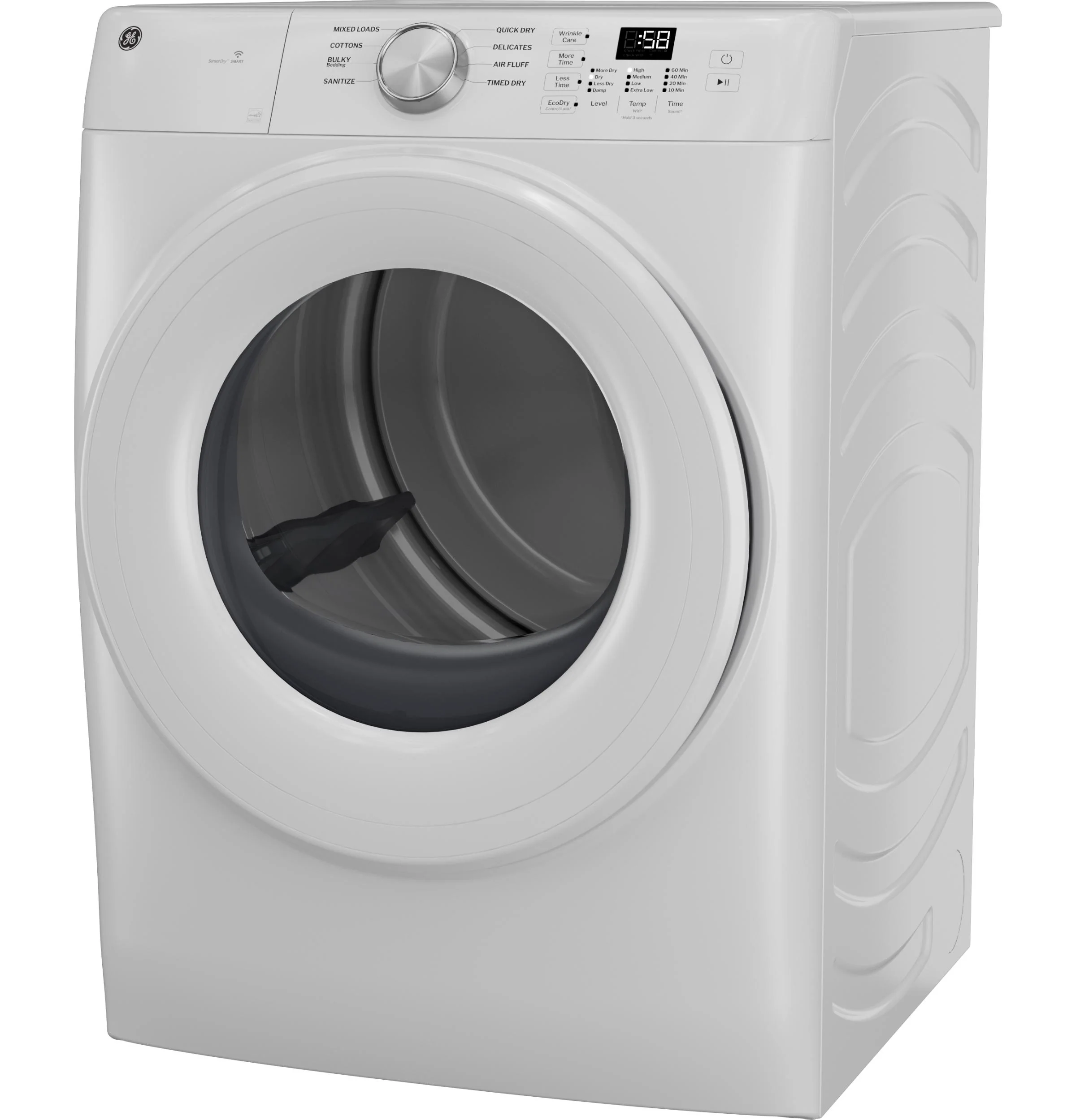 GFD35GSSYWW GE® ENERGY STAR® 7.8 cu. ft. Capacity Smart Front Load Gas Dryer - Image 20