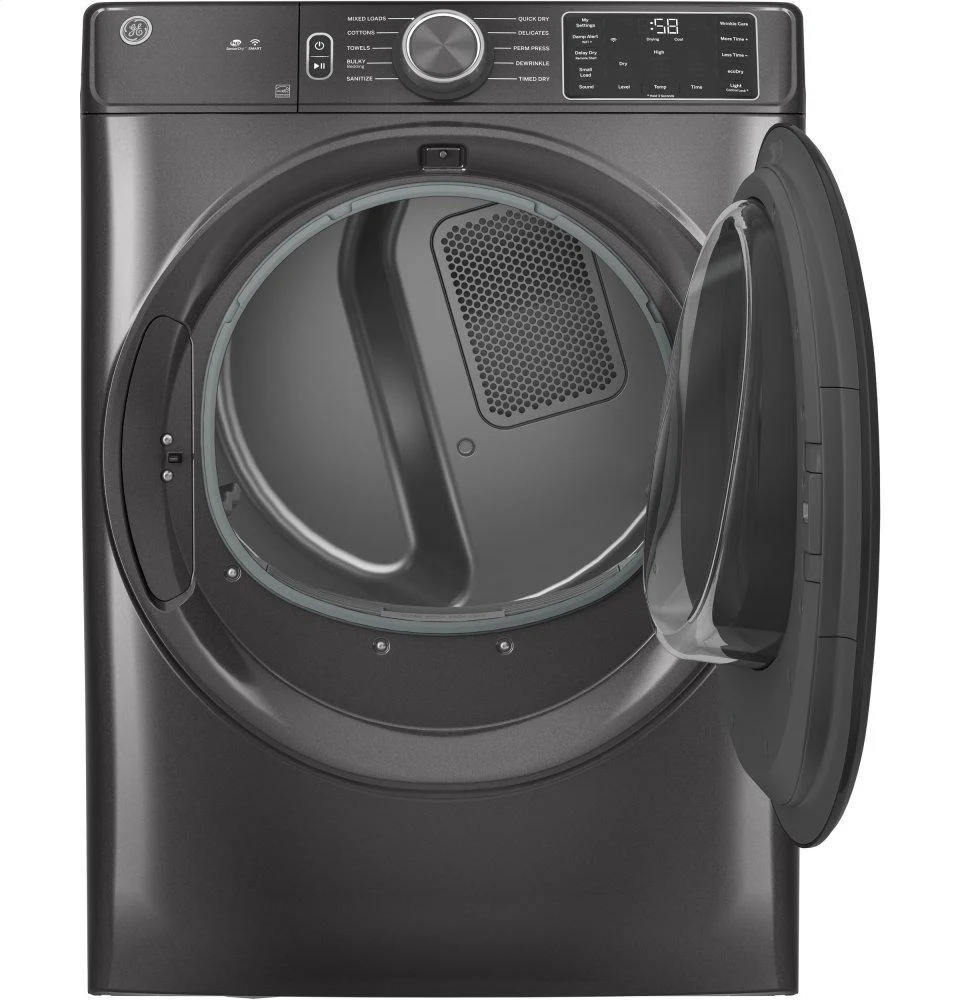 GE® 7.8 cu. ft. Capacity Smart Front Load Electric Dryer with Sanitize Cycle - Image 6