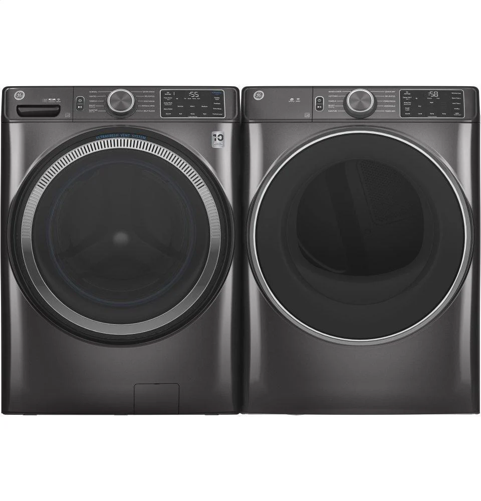GE® 7.8 cu. ft. Capacity Smart Front Load Electric Dryer with Sanitize Cycle - Image 7