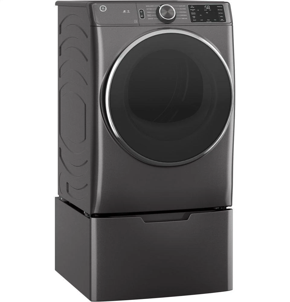 GFD55GSPNDG GE® ENERGY STAR® 7.8 cu. ft. Capacity Smart Front Load Gas Dryer with Sanitize Cycle - Image 4