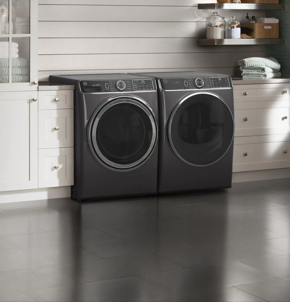 GE® 7.8 cu. ft. Capacity Smart Front Load Electric Dryer with Steam and Sanitize Cycle - Image 22
