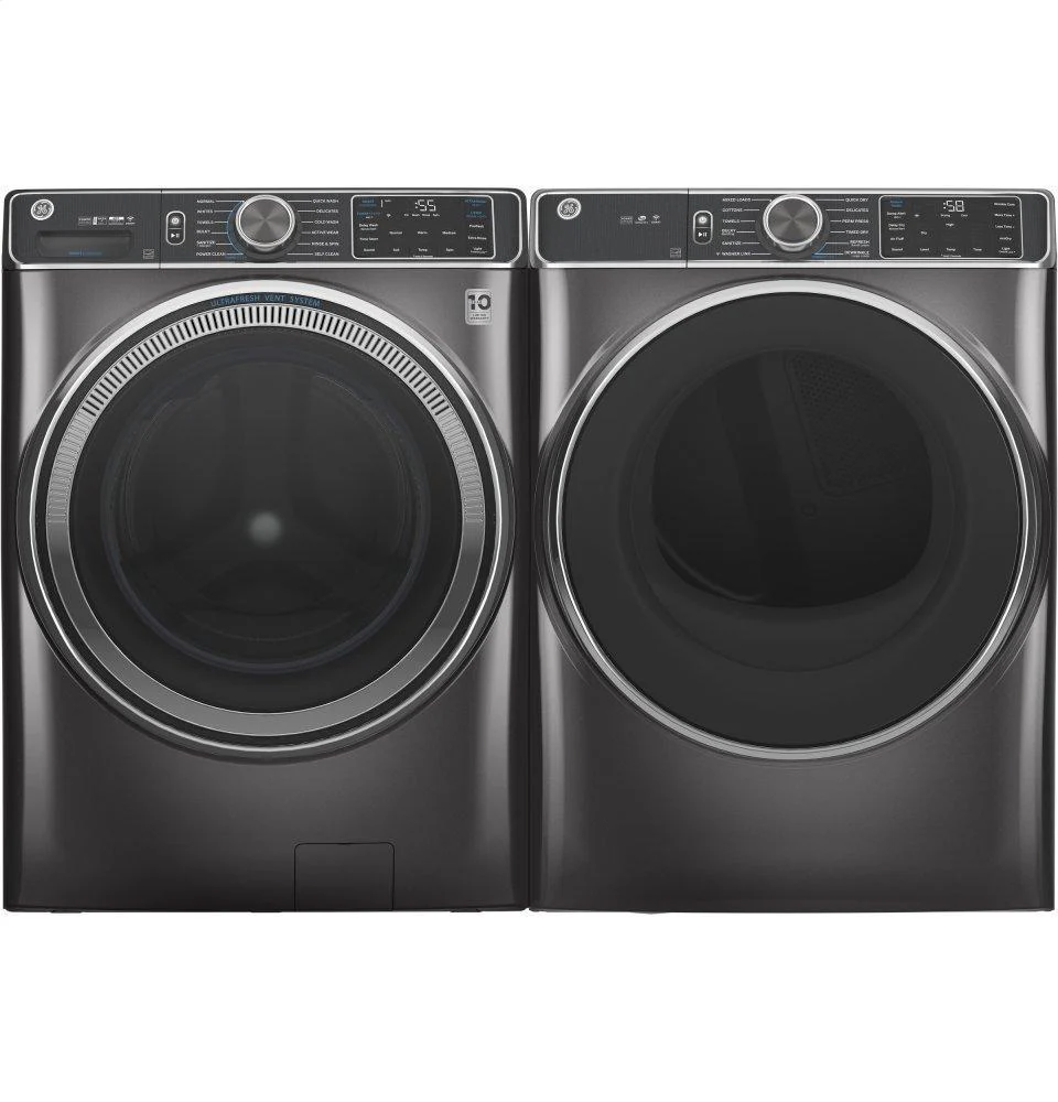 GE® 7.8 cu. ft. Capacity Smart Front Load Electric Dryer with Steam and Sanitize Cycle - Image 6
