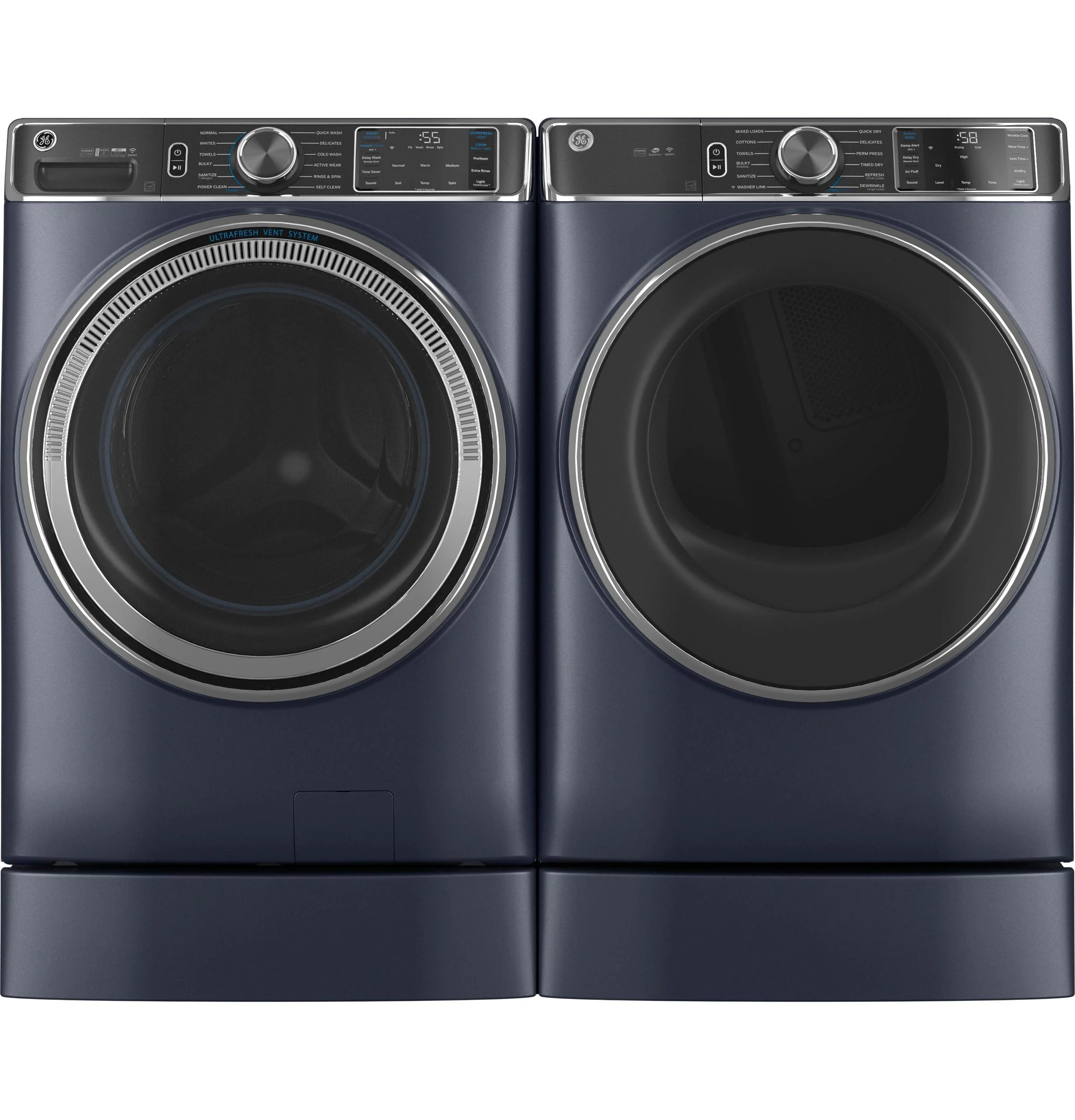 GE® ENERGY STAR® 7.8 cu. ft. Capacity Smart Front Load Gas Dryer with Steam and Sanitize Cycle - Image 21
