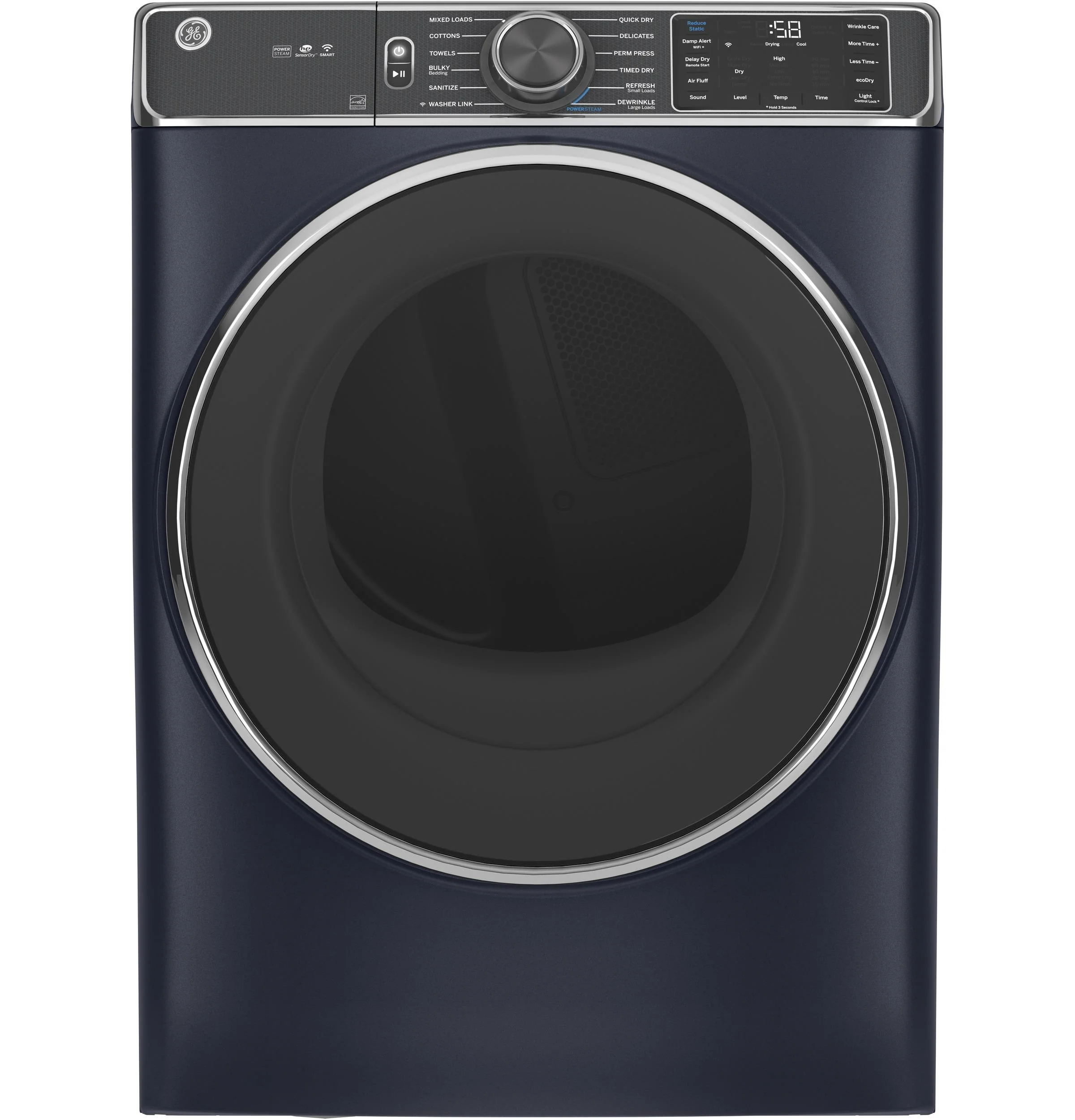 GE® ENERGY STAR® 7.8 cu. ft. Capacity Smart Front Load Gas Dryer with Steam and Sanitize Cycle - Image 23