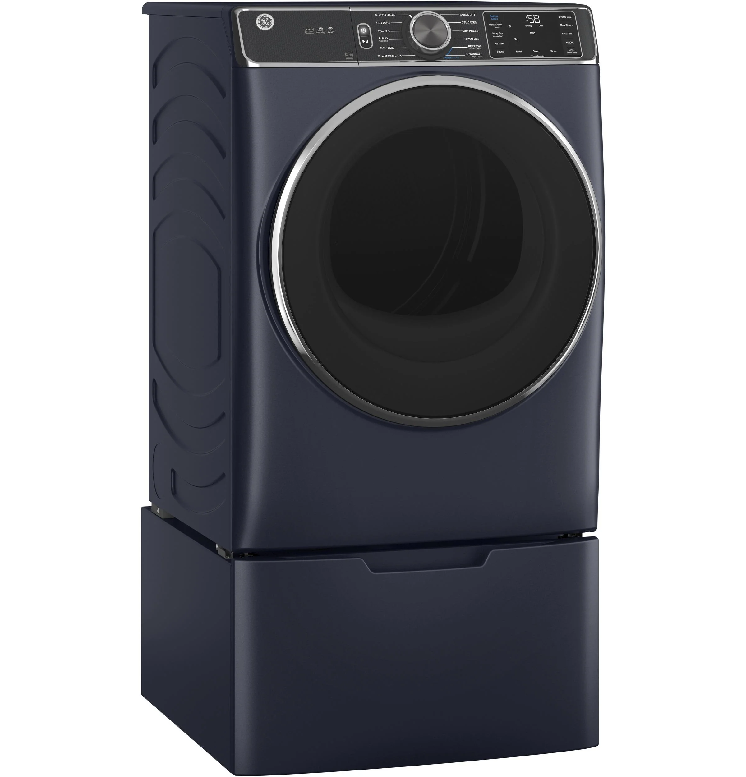 GE® ENERGY STAR® 7.8 cu. ft. Capacity Smart Front Load Gas Dryer with Steam and Sanitize Cycle - Image 25