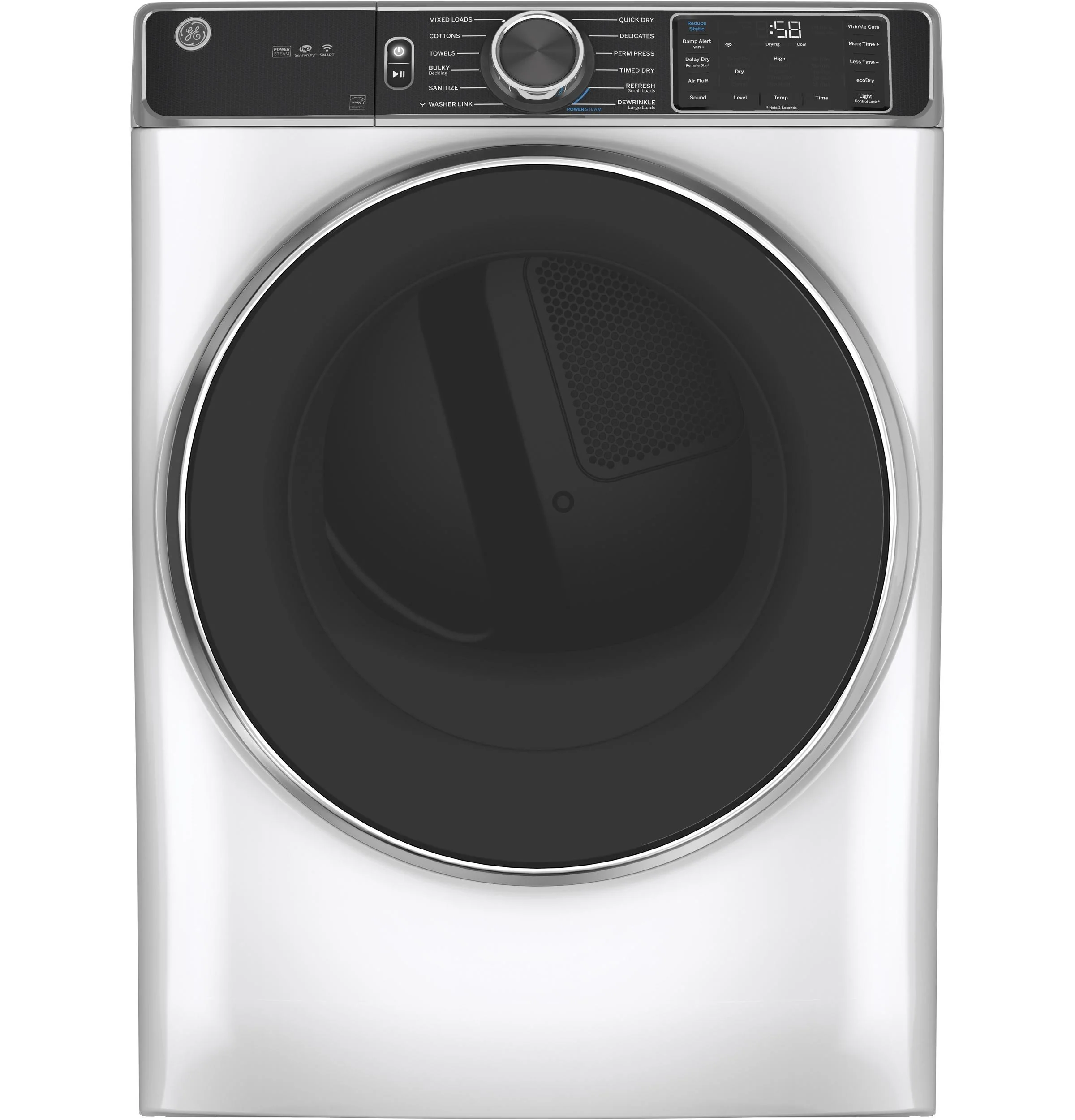 GE® ENERGY STAR® 7.8 cu. ft. Capacity Smart Front Load Gas Dryer with Steam and Sanitize Cycle - Image 22