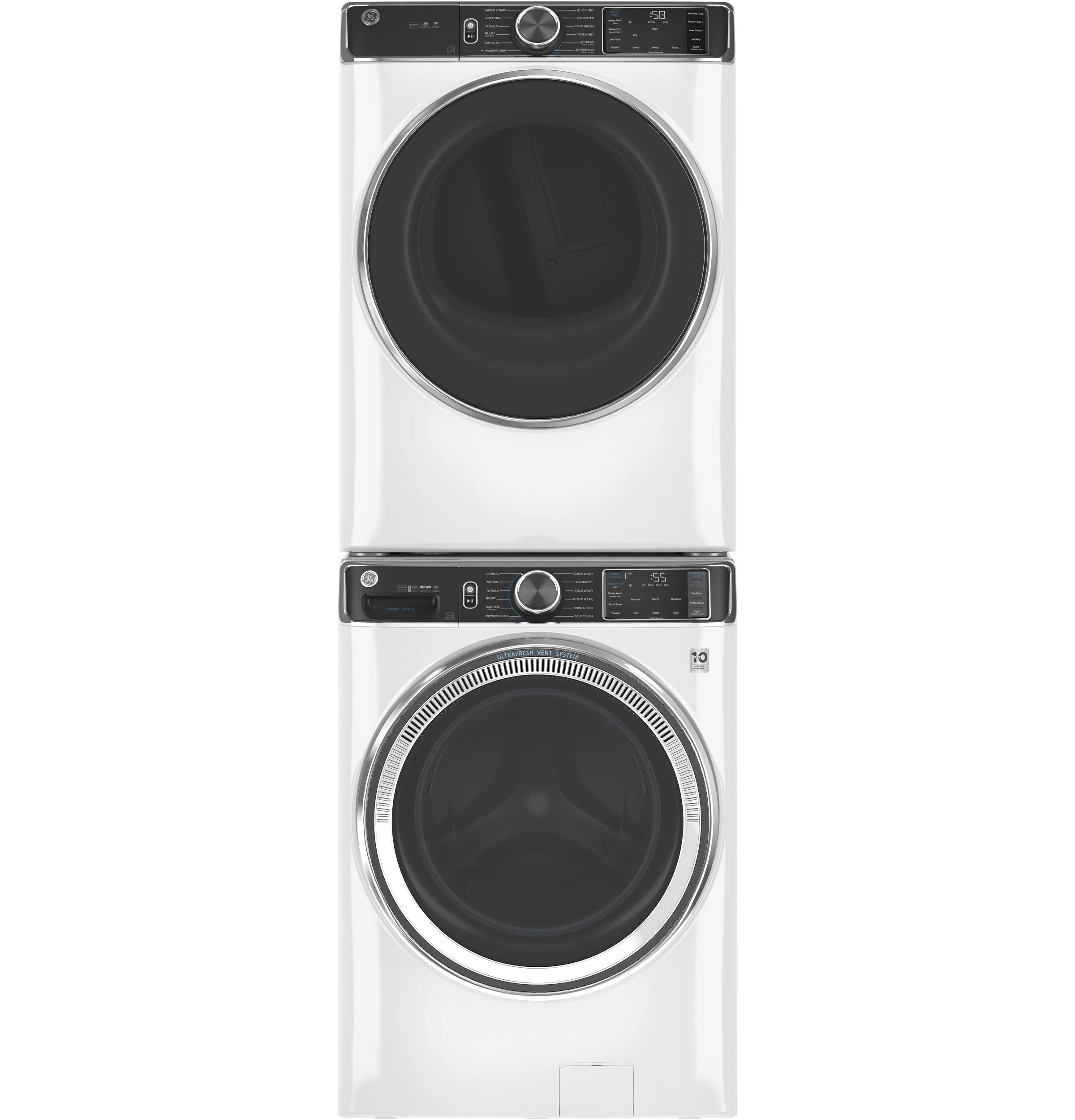 GE® ENERGY STAR® 7.8 cu. ft. Capacity Smart Front Load Gas Dryer with Steam and Sanitize Cycle - Image 7