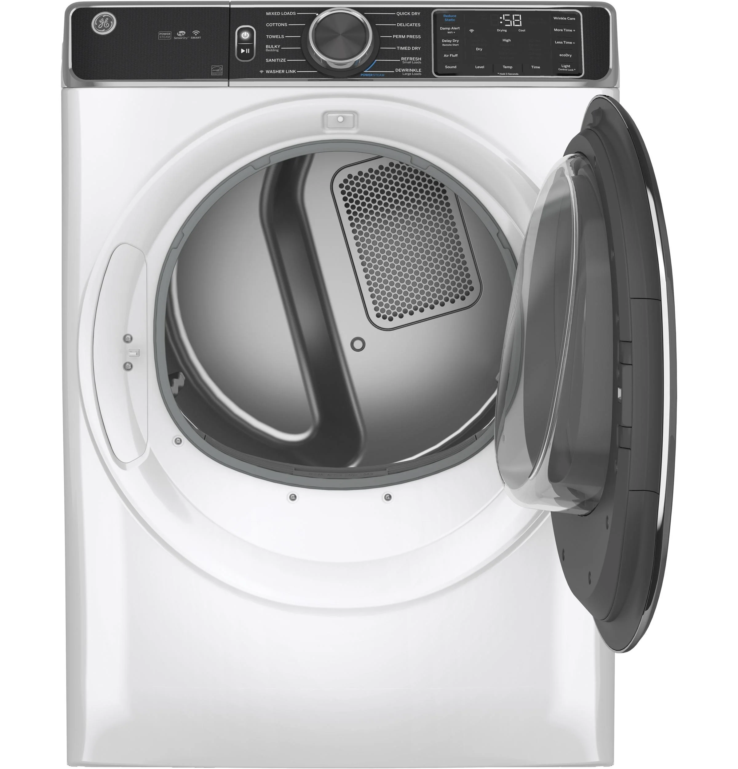 GE® ENERGY STAR® 7.8 cu. ft. Capacity Smart Front Load Gas Dryer with Steam and Sanitize Cycle - Image 9