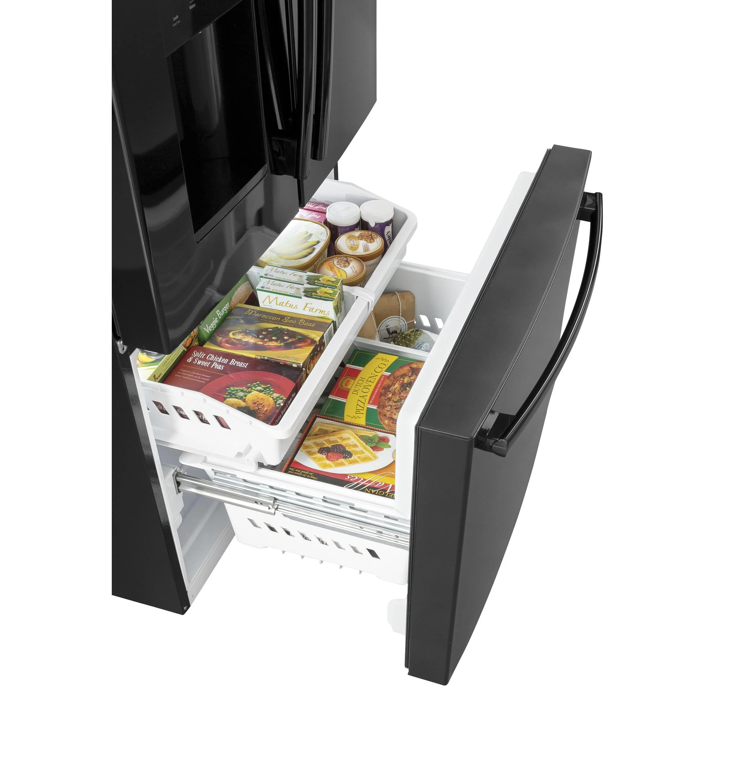 GFE26JGMBB GE® ENERGY STAR® 25.7 Cu. Ft. French-Door Refrigerator - Image 18