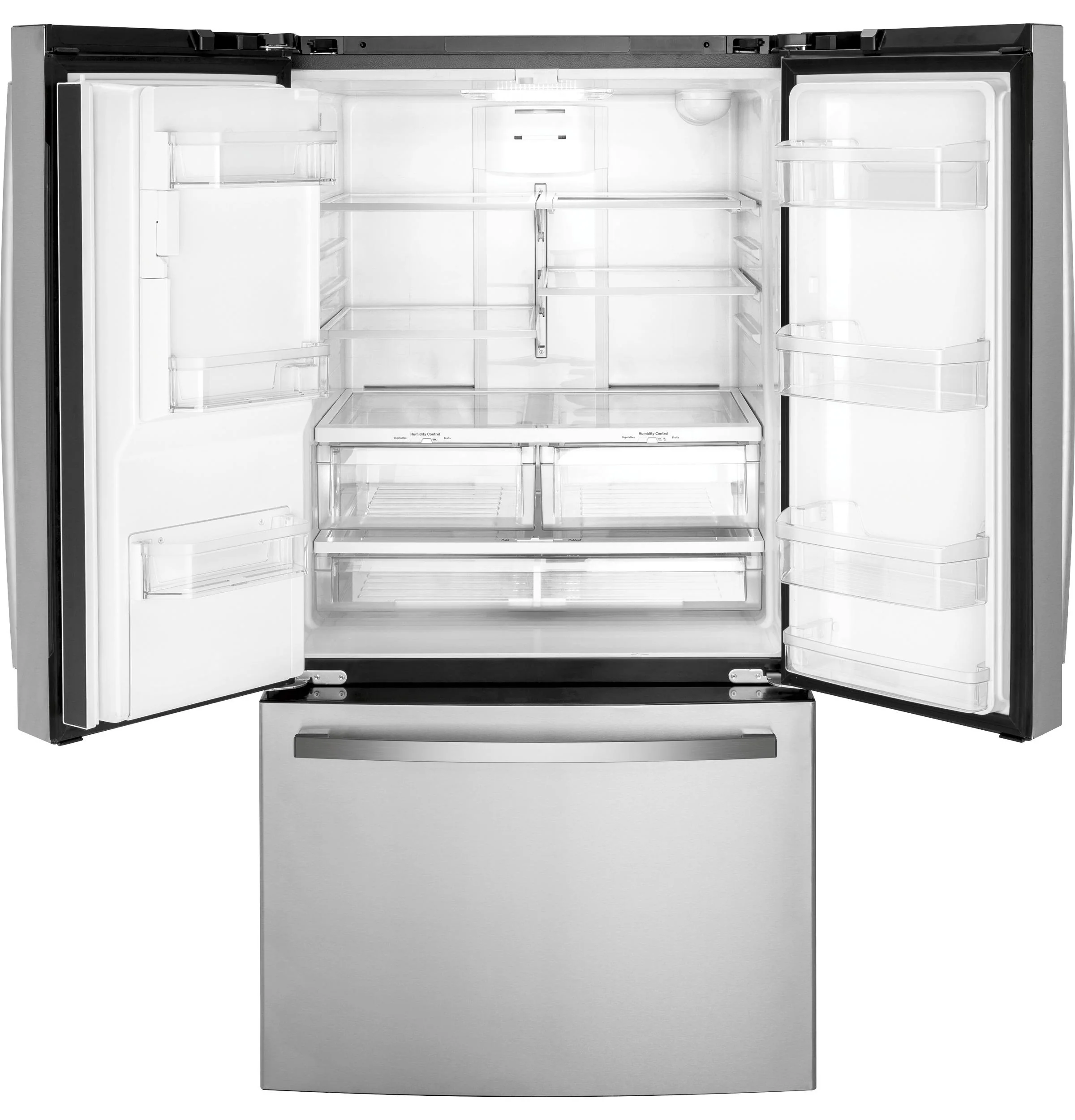 GFE26JYMFS GE ENERGY STAR 25.7 Cu. Ft. Fingerprint Resistant French-Door Refrigerator - Image 12