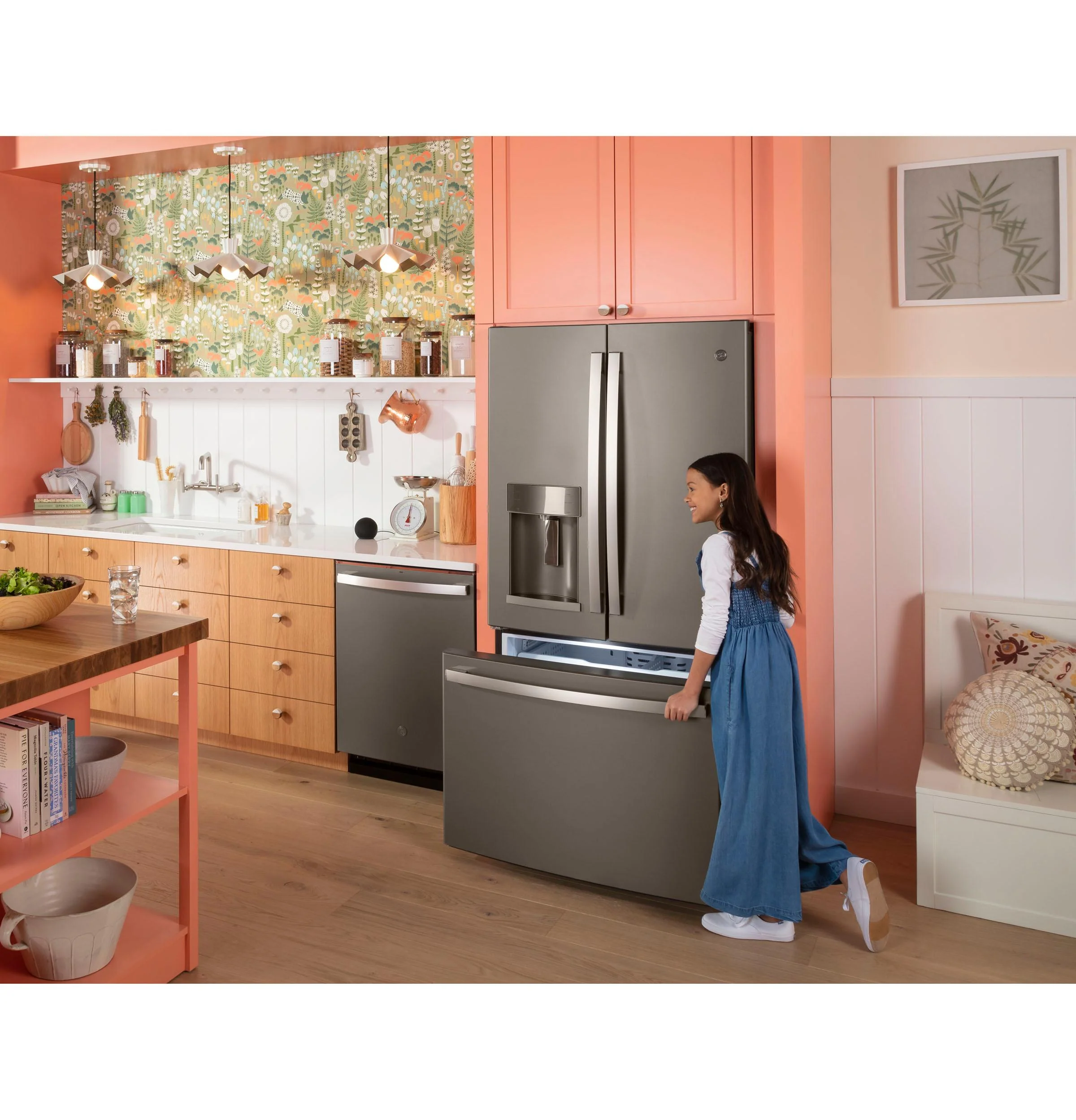 GFE28GMKES GE® ENERGY STAR® 27.7 Cu. Ft. French-Door Refrigerator - Image 21